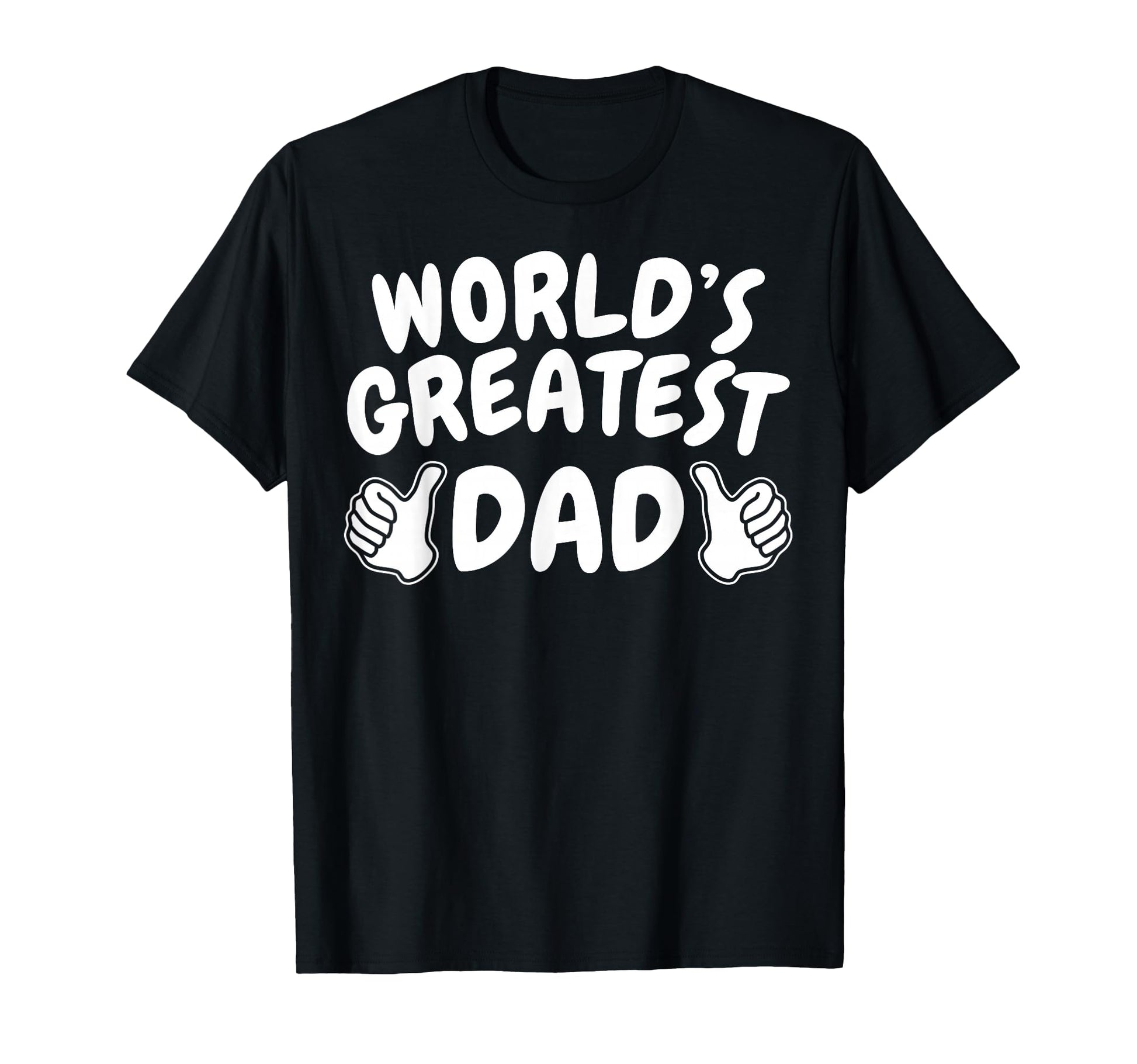 1 Dad Number 1 Dad Worlds Greatest Dad T-Shirt - Minimalist Print Men Women - T-Shirt, Sweatshirt, Hoodie