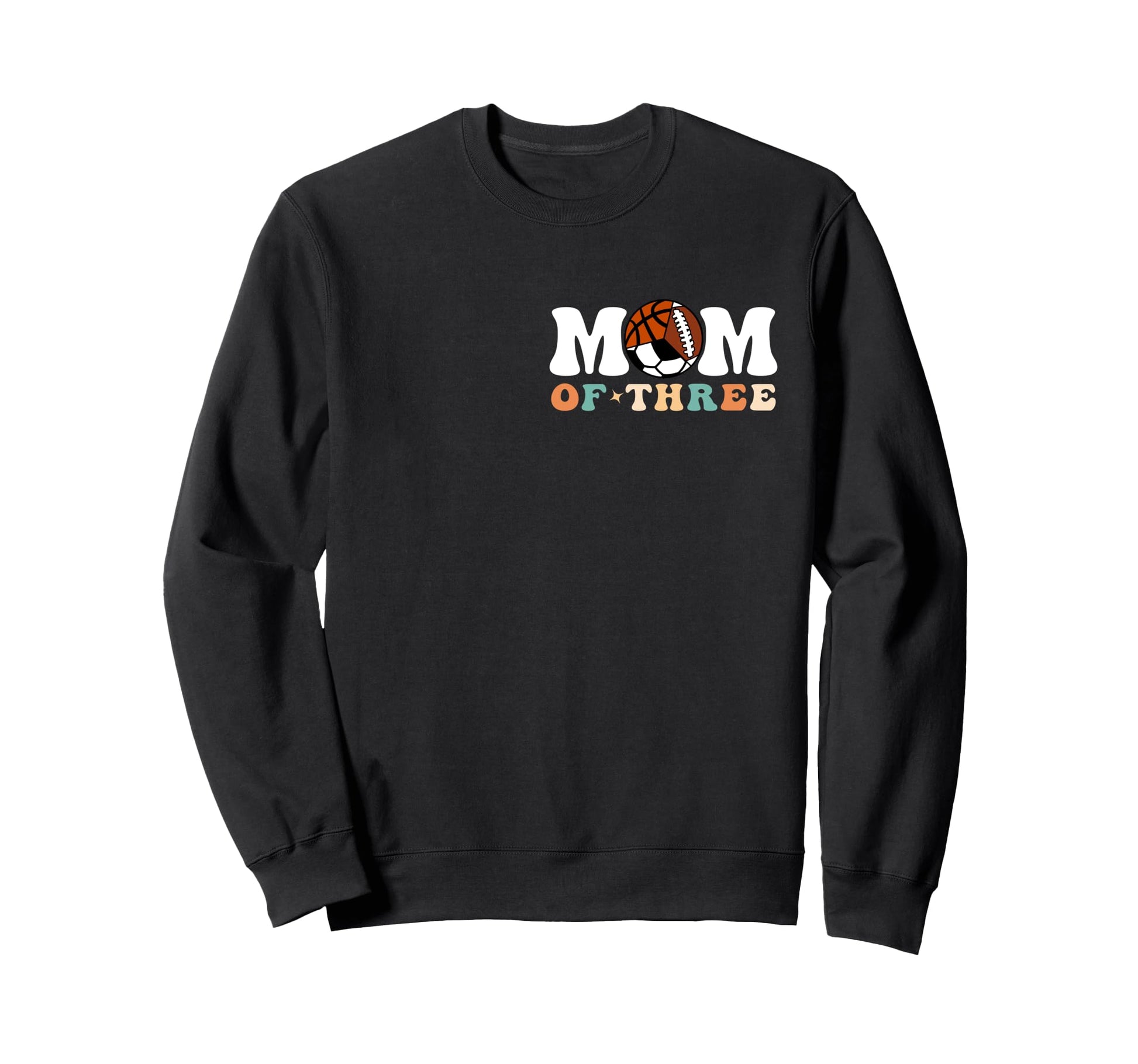 My Football Soccer Basketball Mom Era Sweatshirt - Custom Art Print Unisex - T-Shirt, Sweatshirt, Hoodie