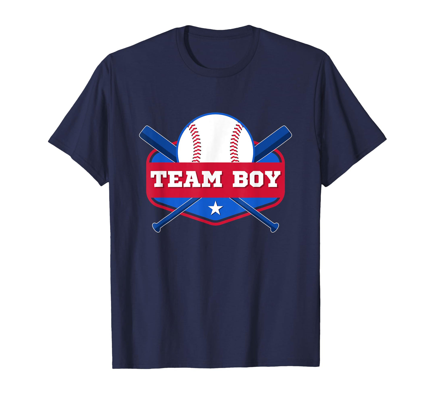 Gender Reveal Party Baseball Team Team T-Shirt - Custom Art Print Unisex - T-Shirt, Sweatshirt, Hoodie