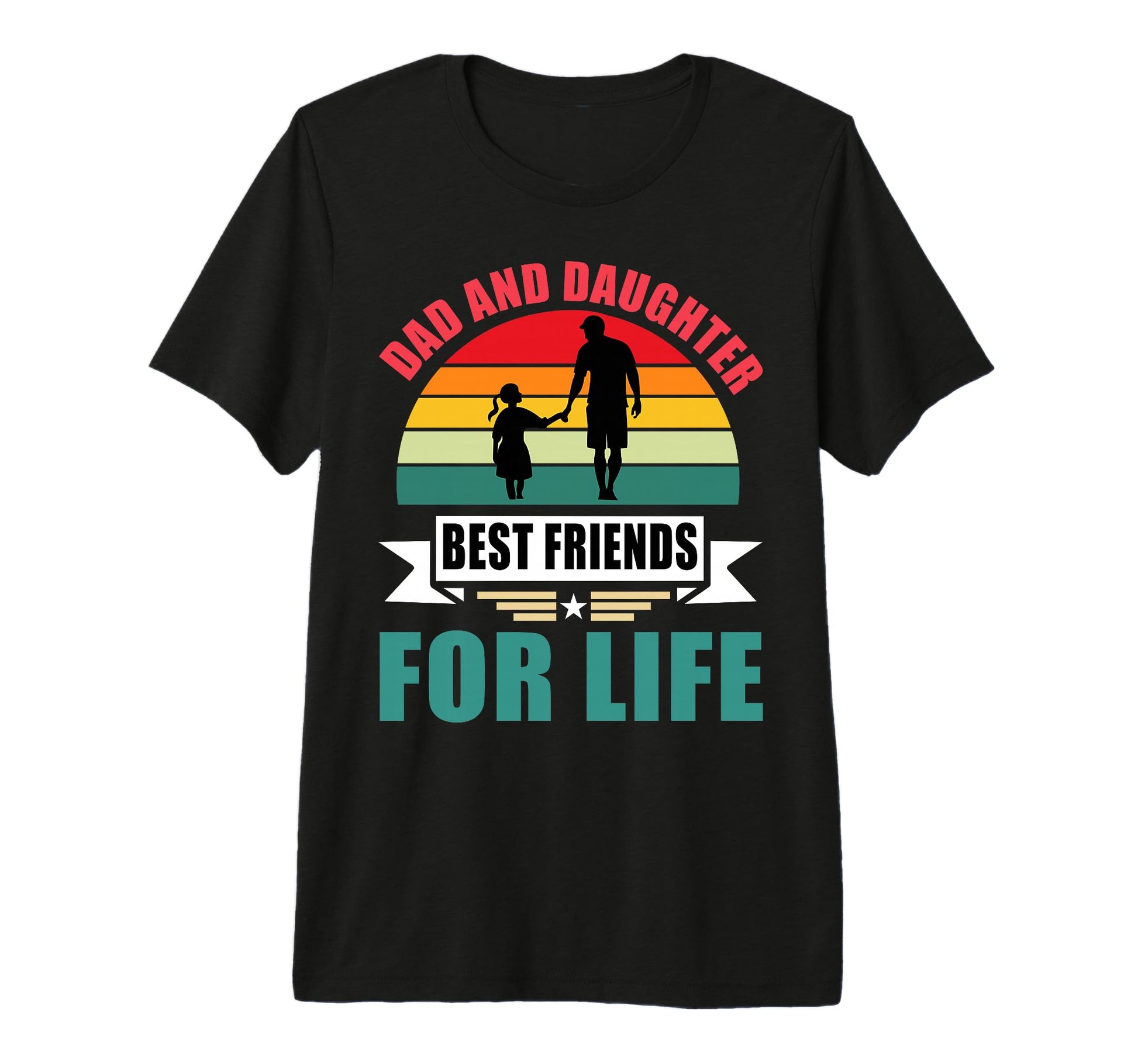 Funny Dad And Daughter Best Friends T-Shirt - Streetwear Style for Adults - T-Shirt, Sweatshirt, Hoodie
