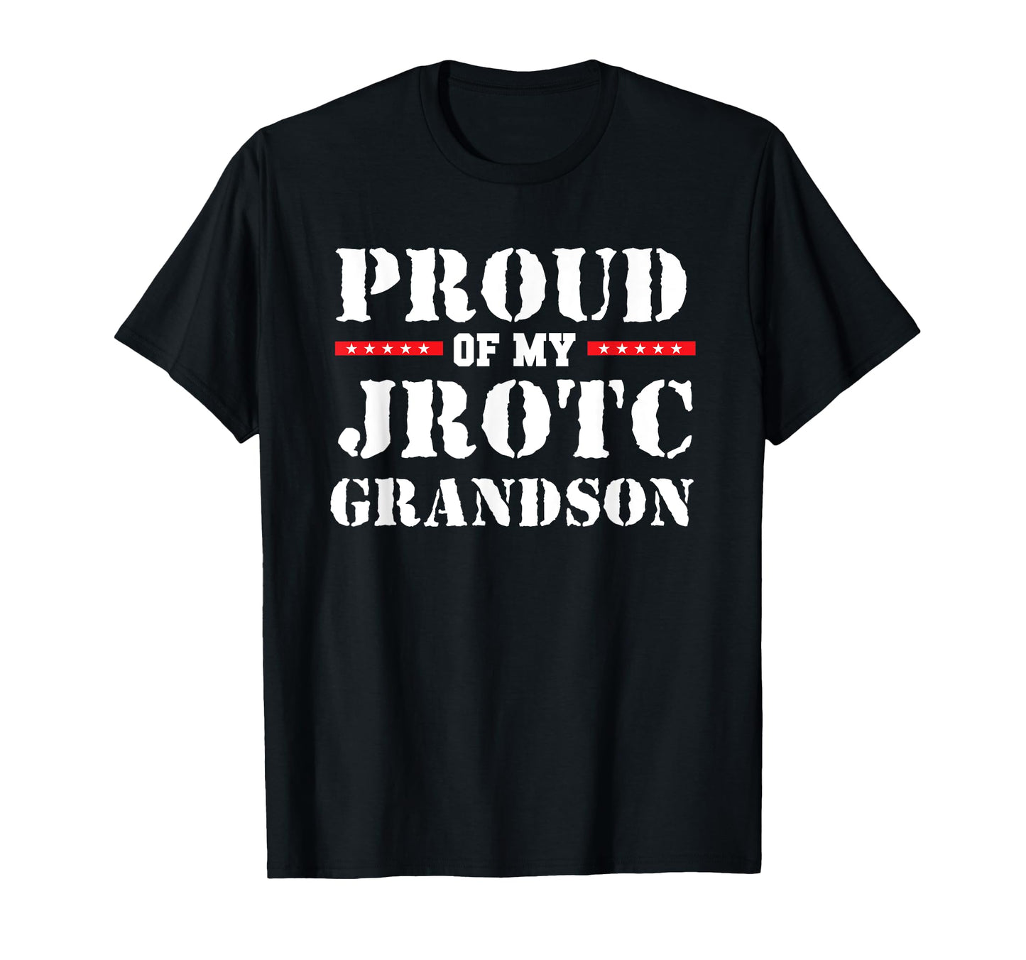 Proud My Jrotc Grandson Proud T-Shirt - Aesthetic Graphic for Adults - T-Shirt, Sweatshirt, Hoodie