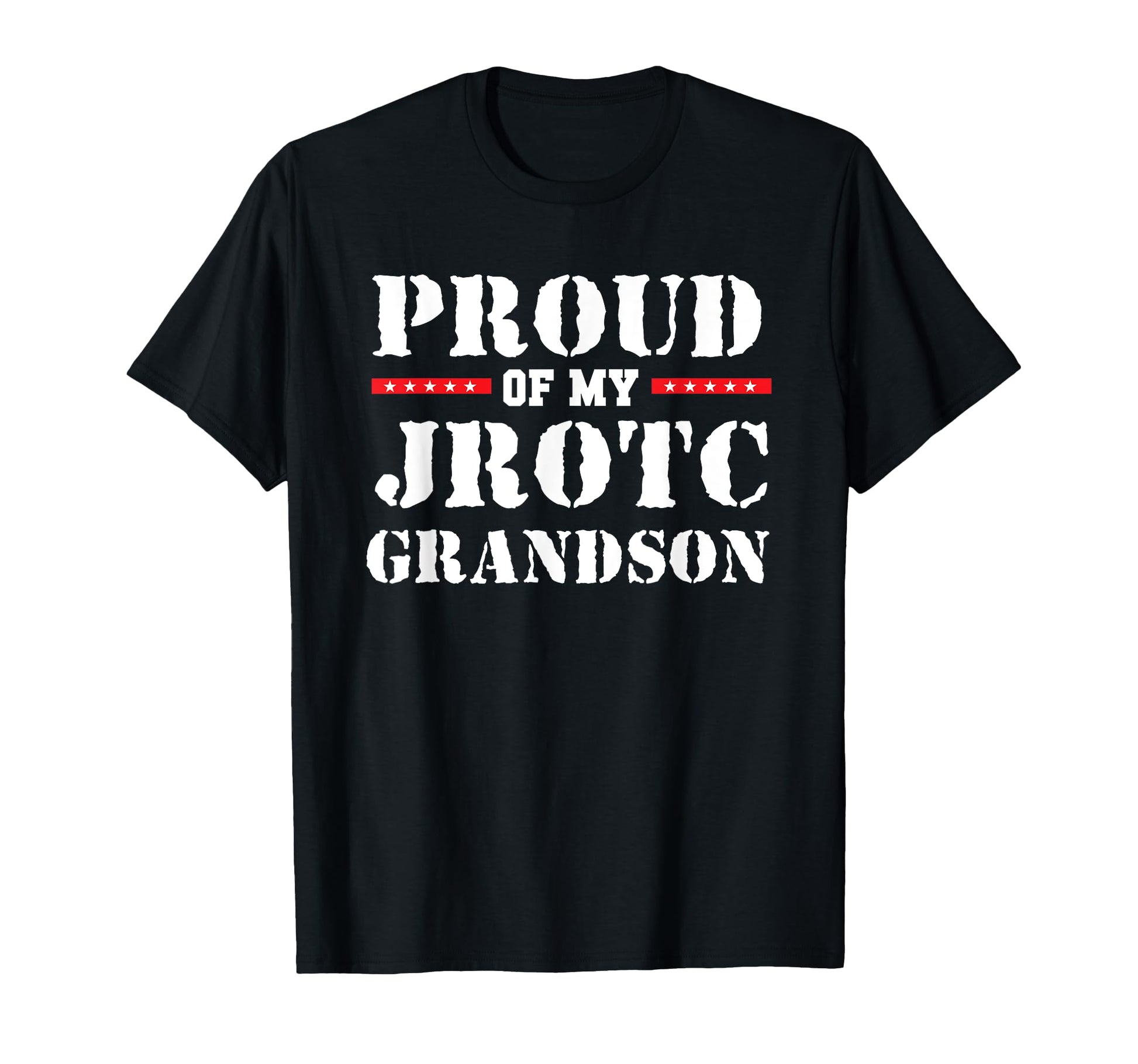 Proud My Jrotc Grandson Proud T-Shirt - Aesthetic Graphic for Adults - T-Shirt, Sweatshirt, Hoodie