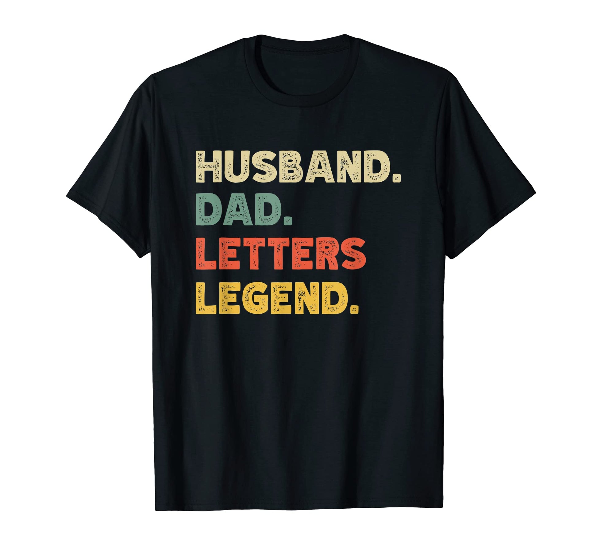 Mens Mens Funny Husband Dad Letters T-Shirt - Unique Graphic Men Women - T-Shirt, Sweatshirt, Hoodie