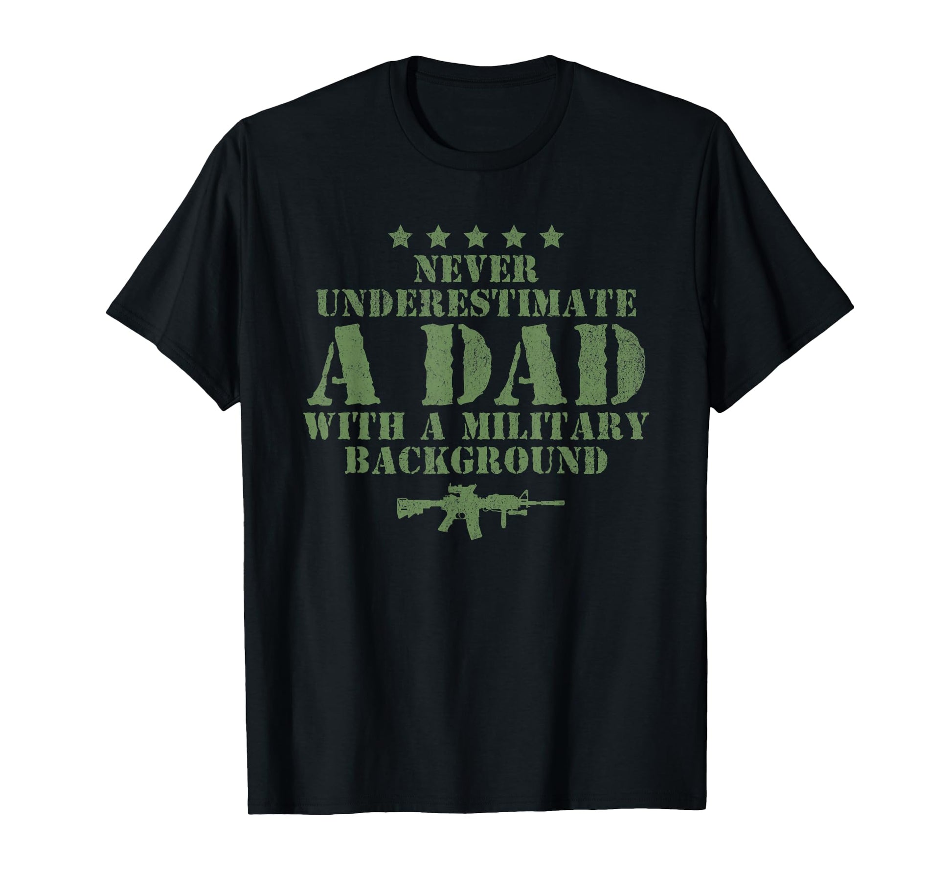 Funny Never Underestimate Dad T-Shirt - Aesthetic Graphic for Adults - T-Shirt, Sweatshirt, Hoodie