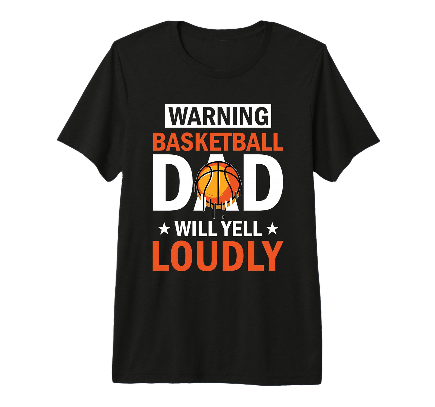 Fathers Day Basketball Dad Game Day Tri T-Shirt - Novelty Apparel Unisex - T-Shirt, Sweatshirt, Hoodie
