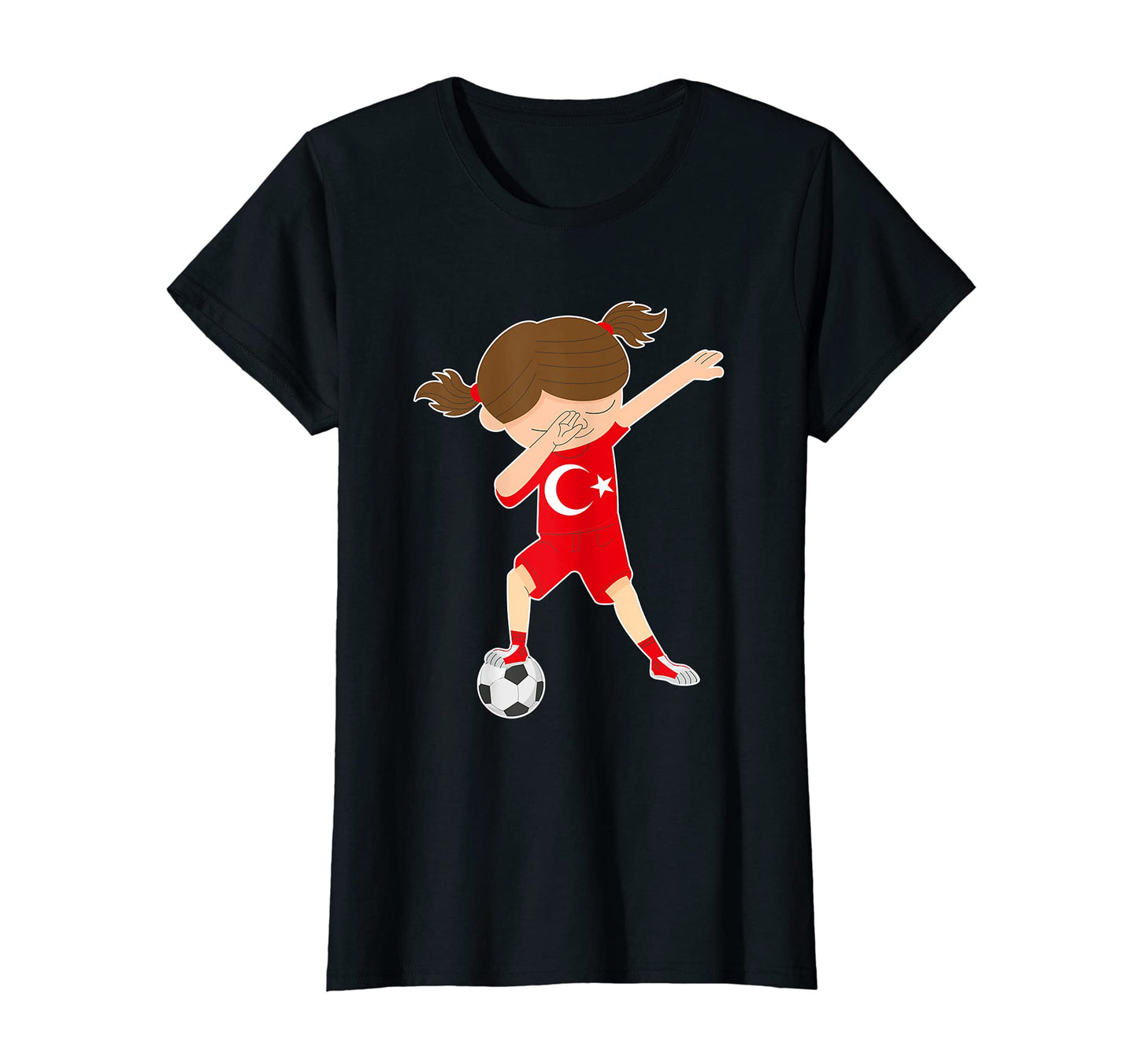 Dabbing Turkish Soccer Player T-Shirt - Minimalist Print Men Women - T-Shirt, Sweatshirt, Hoodie