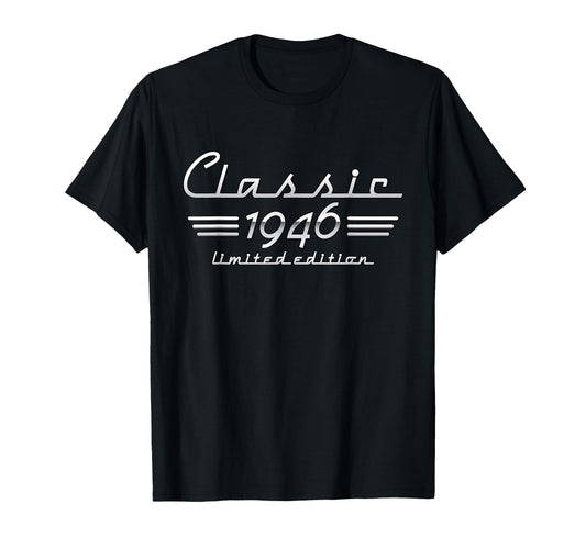 80 Year Old Gift 1946 80Th Birthday T-Shirt - Fun Novelty Design Unisex - T-Shirt, Sweatshirt, Hoodie