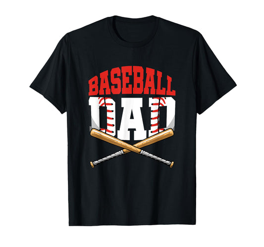 Baseball Dad Pitcher Catcher T-Shirt - Fun Novelty Design for Adults - T-Shirt, Sweatshirt, Hoodie