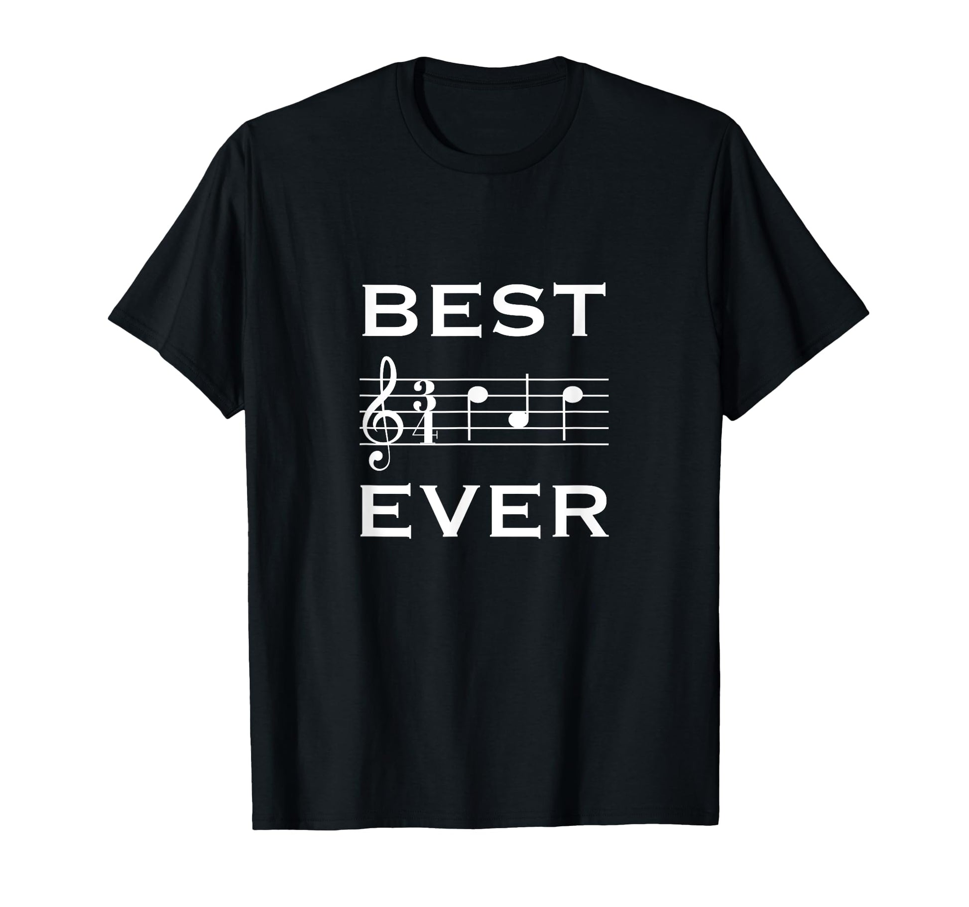Best Dad Ever Funny Musician Daddy Music T-Shirt - Graphic Print Unisex - T-Shirt, Sweatshirt, Hoodie