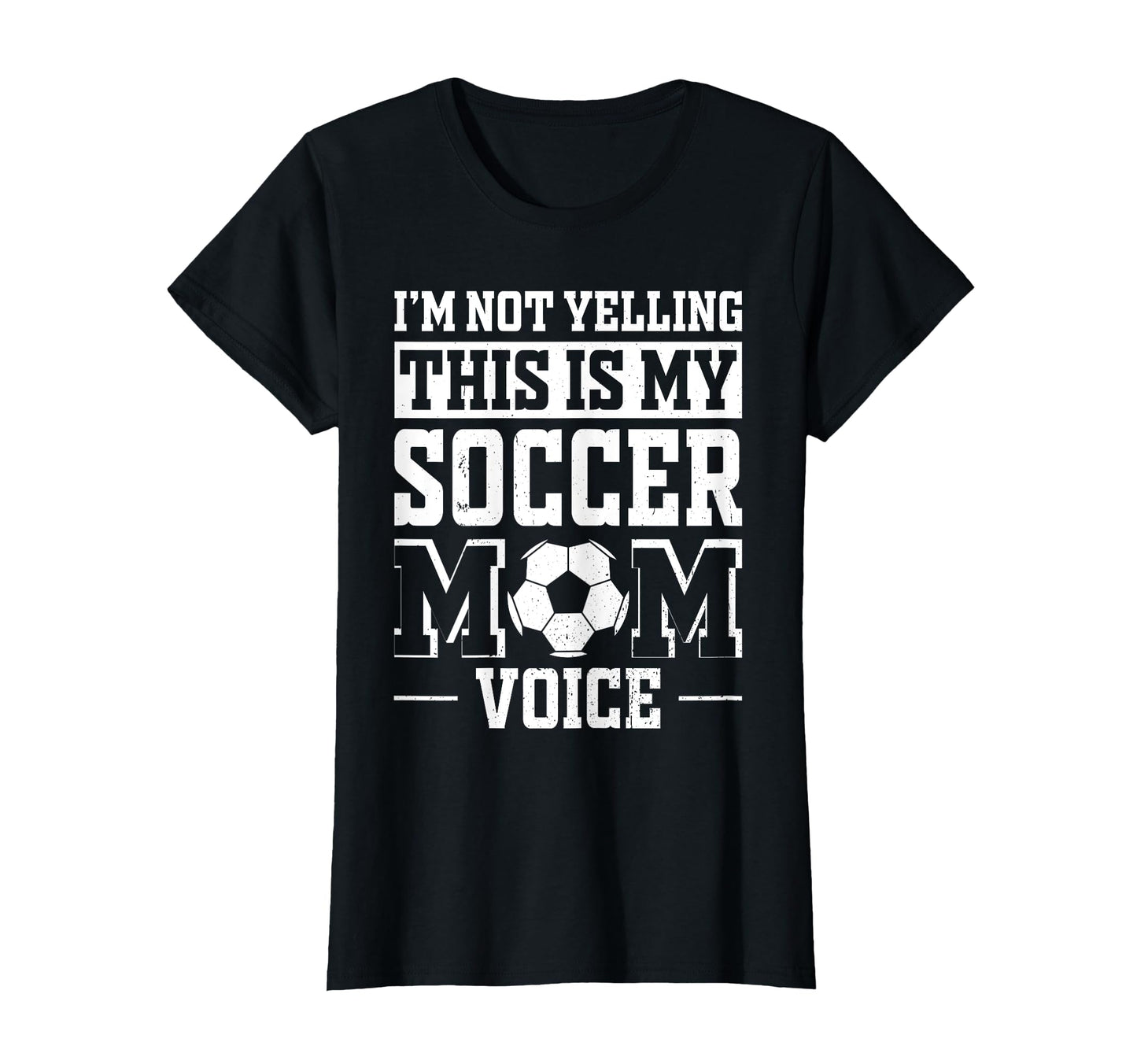 This Is My Soccer Mom Voice Mothers T-Shirt - Minimalist Print for Adults - T-Shirt, Sweatshirt, Hoodie