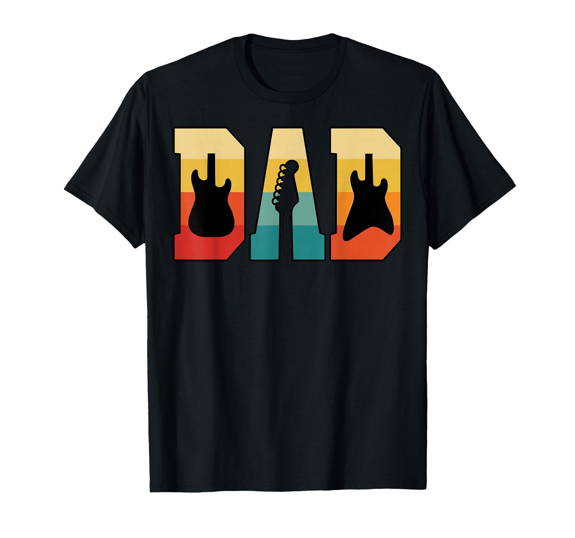 Dad Guitar Musician Rock Guitarist T-Shirt - Unique Graphic Men Women - T-Shirt, Sweatshirt, Hoodie