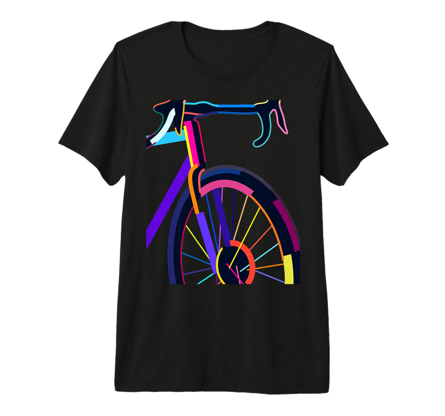 Bright Road Bike Cycle Mum Or Dads T-Shirt - Trendy Graphic Unisex - T-Shirt, Sweatshirt, Hoodie