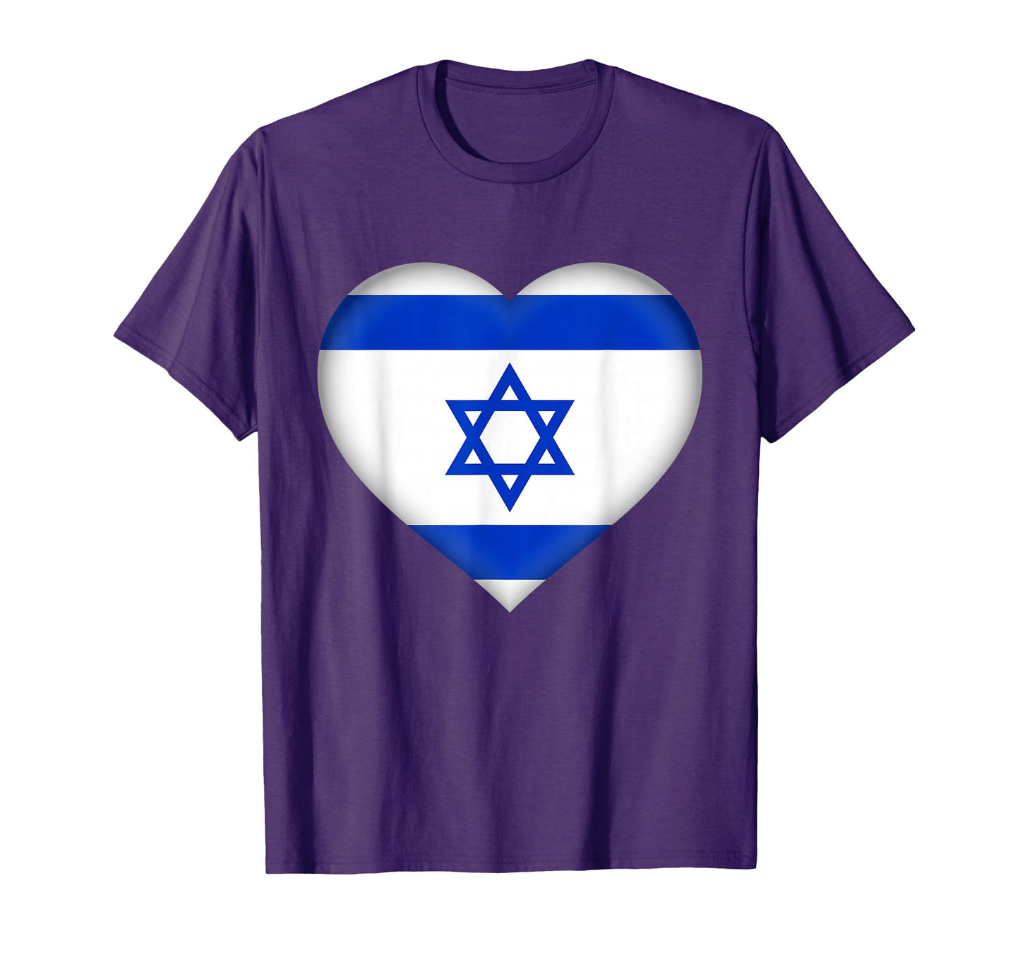 I Love Israel Israeli Flag Heart T-Shirt - Aesthetic Graphic for Adults - T-Shirt, Sweatshirt, Hoodie