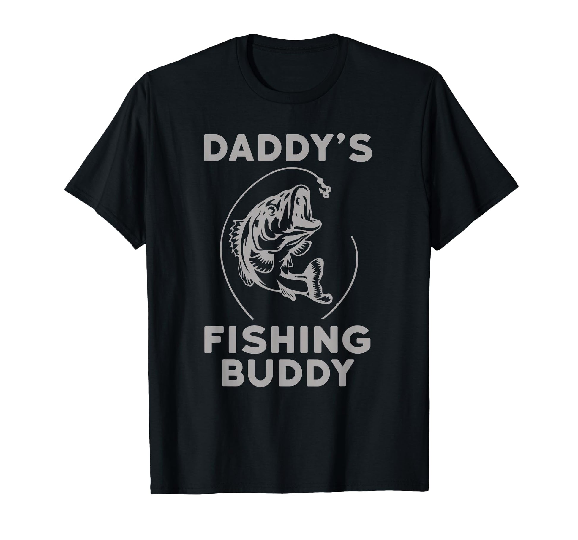 Daddys Fishing Buddy Dad Gift T-Shirt - Unique Graphic for Adults - T-Shirt, Sweatshirt, Hoodie