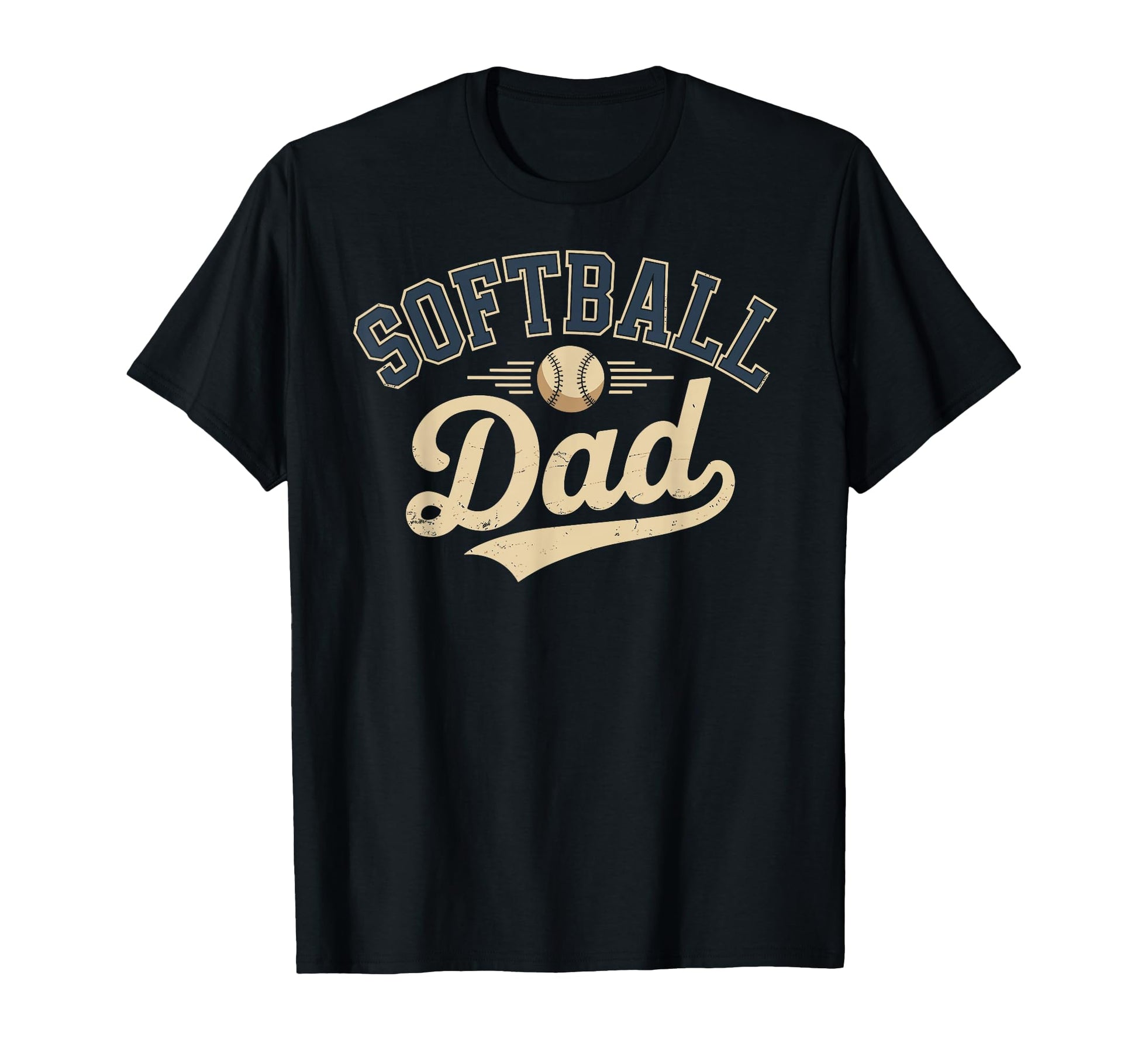 Funny Softball Dad Fathers Day T-Shirt - Trendy Graphic Men Women - T-Shirt, Sweatshirt, Hoodie