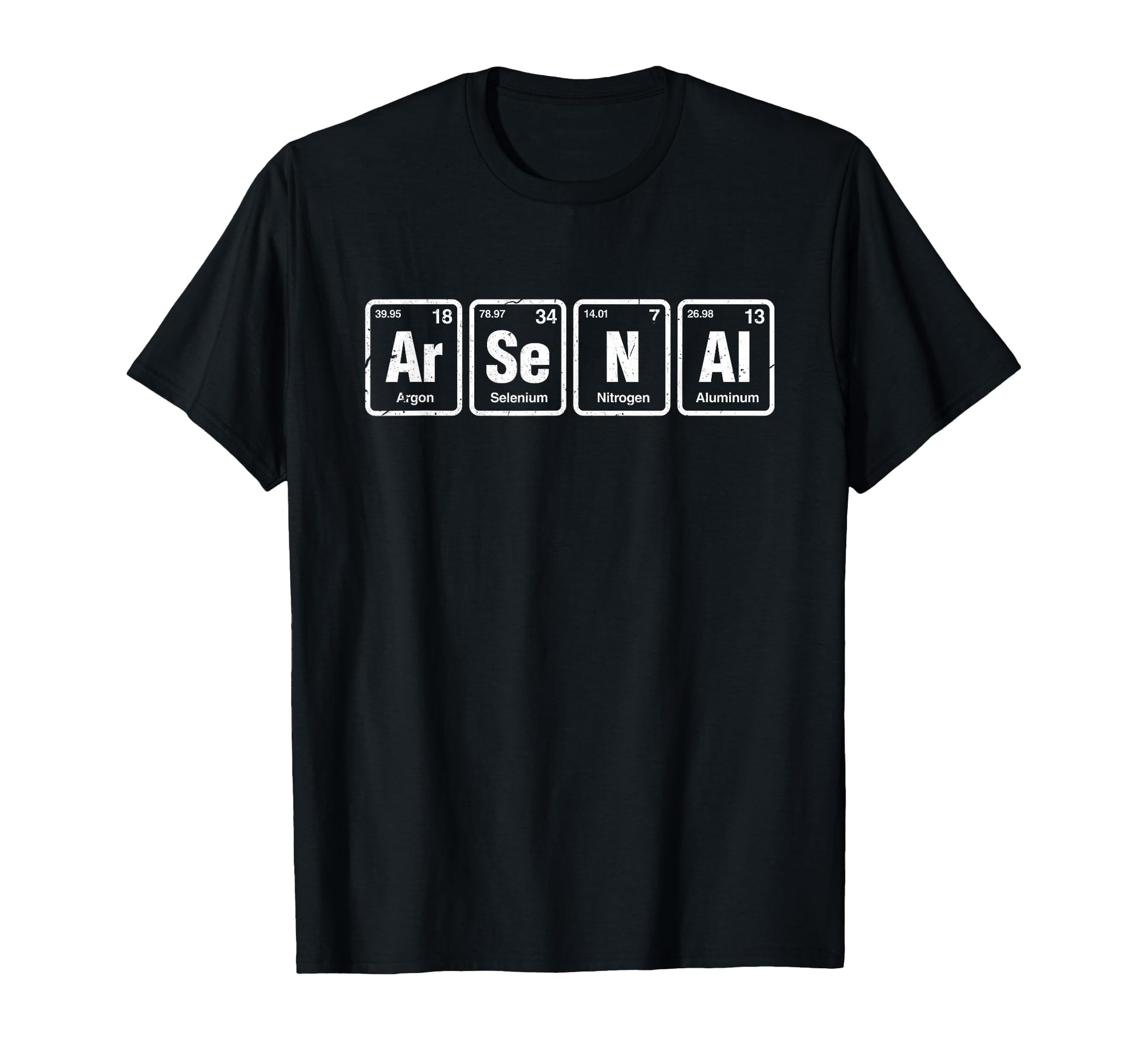Arsenal Ar Se N Al Funny Periodic T-Shirt - Minimalist Print Men Women - T-Shirt, Sweatshirt, Hoodie