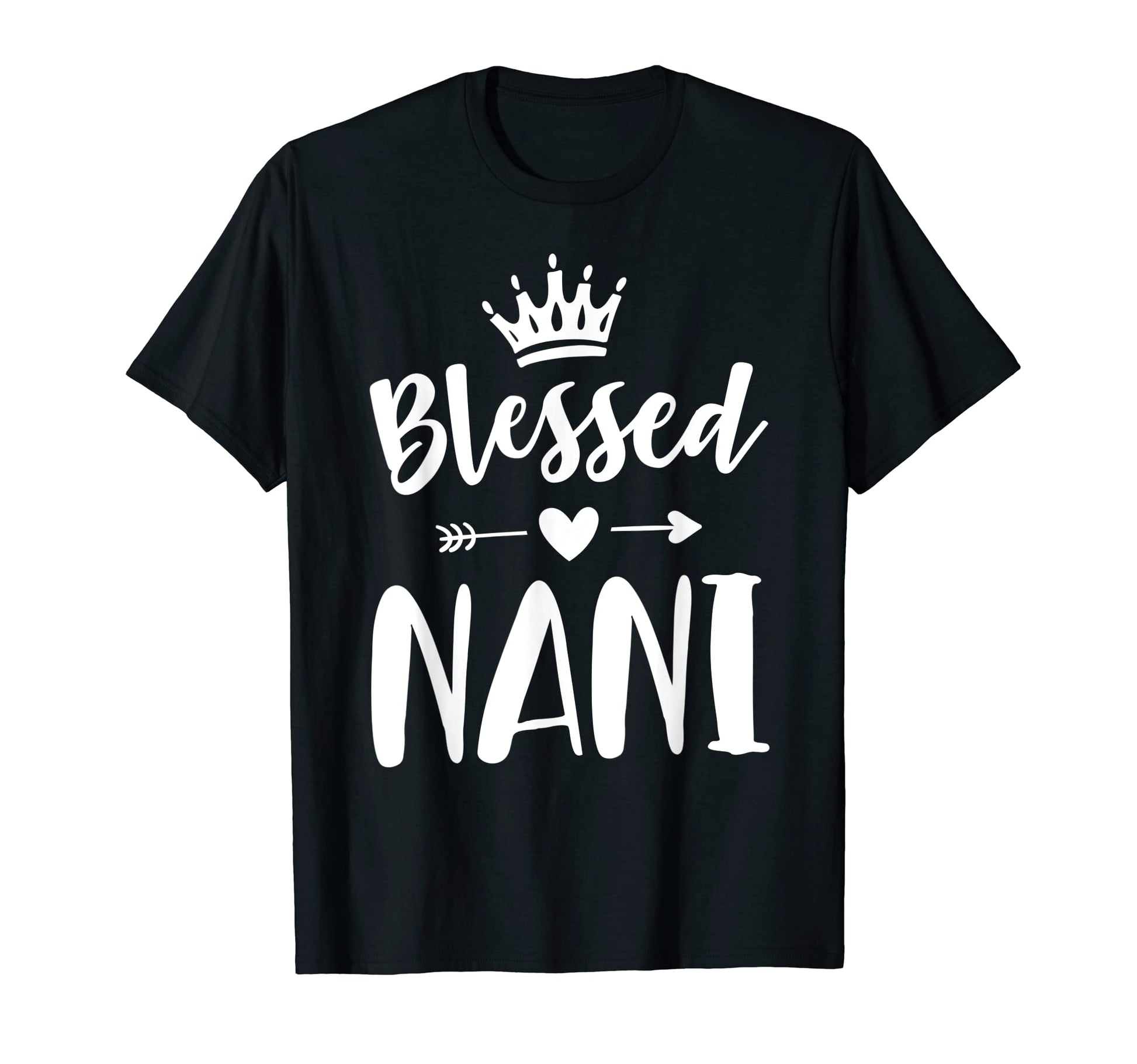 Nani Tshirts Grandma Mothers Day Blessed T-Shirt - Graphic Print Unisex - T-Shirt, Sweatshirt, Hoodie