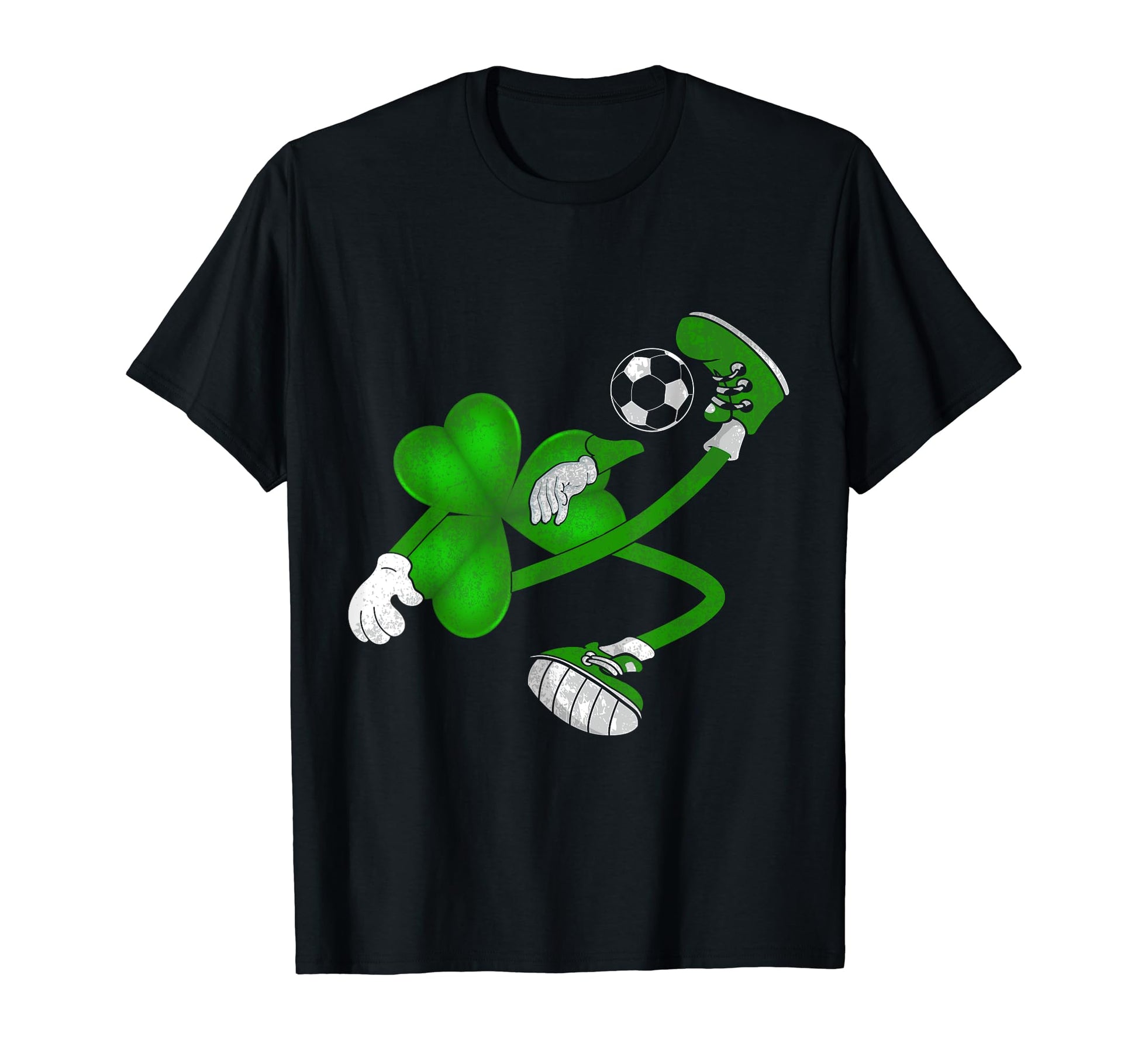 St Patricks Day Bicycle Kick Soccer T-Shirt - Casual Everyday Wear Unisex - T-Shirt, Sweatshirt, Hoodie