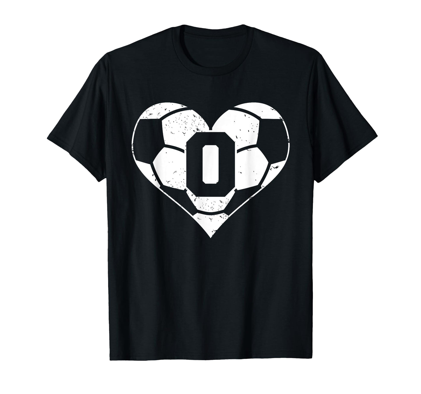 Soccer Number 0 Jersey Funny Soccer T-Shirt - Minimalist Print Unisex - T-Shirt, Sweatshirt, Hoodie