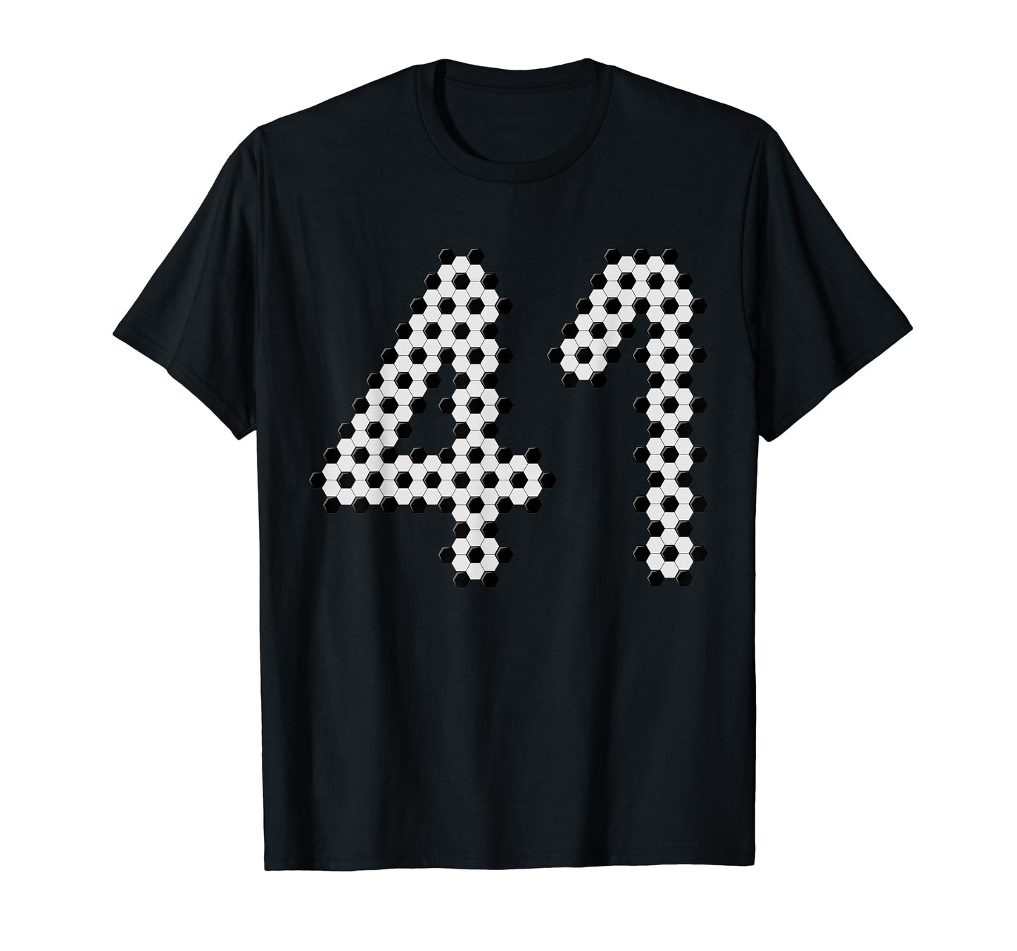 Fun 41St Birthday Soccer Themed 41 T-Shirt - Novelty Apparel for Adults - T-Shirt, Sweatshirt, Hoodie