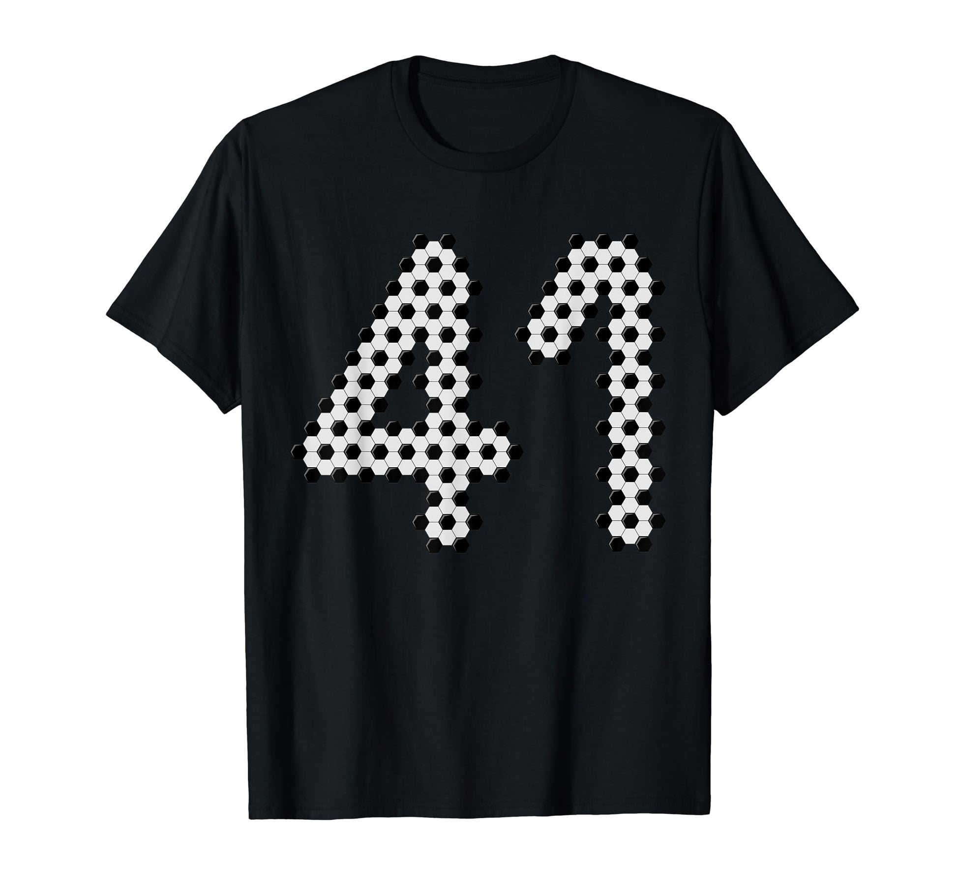 Fun 41St Birthday Soccer Themed 41 T-Shirt - Novelty Apparel for Adults - T-Shirt, Sweatshirt, Hoodie