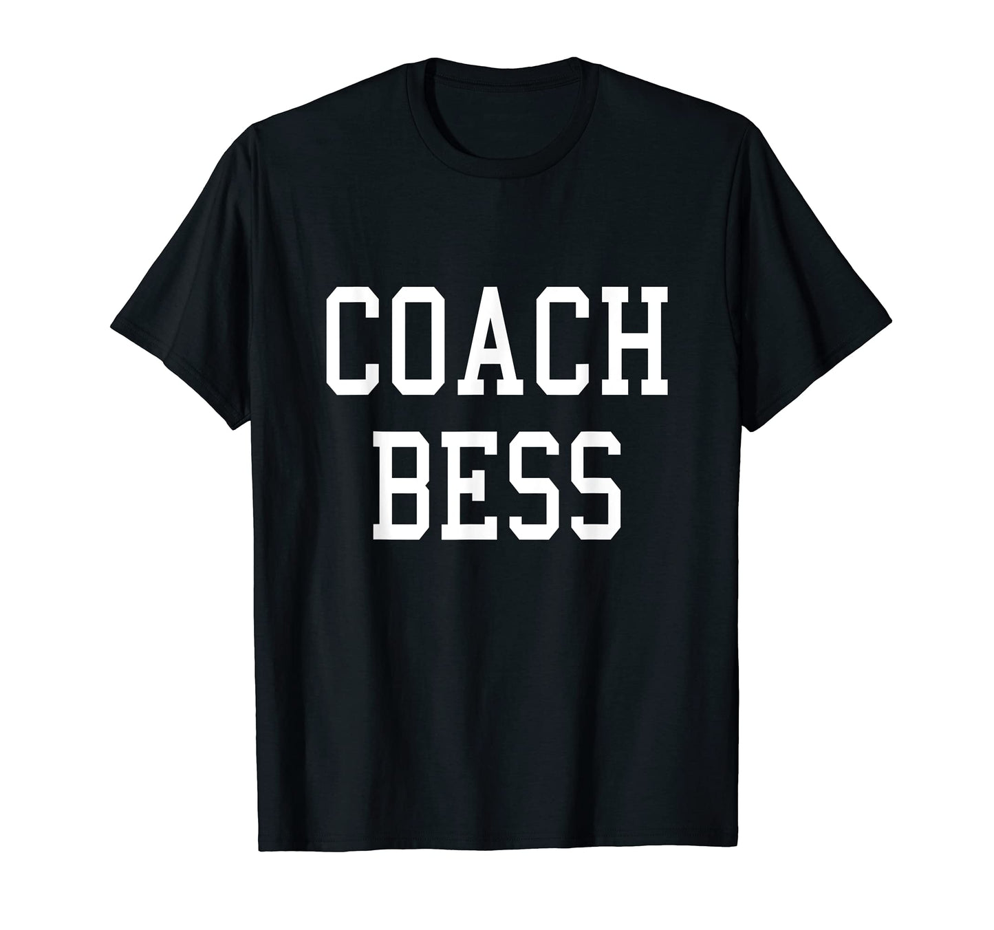 Coach Bess Custom Football Soccer T-Shirt - Trendy Graphic for Adults - T-Shirt, Sweatshirt, Hoodie