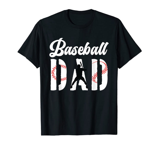 Baseball Dad Fathers Day Funny Baseball T-Shirt - Trendy Graphic Men Women - T-Shirt, Sweatshirt, Hoodie