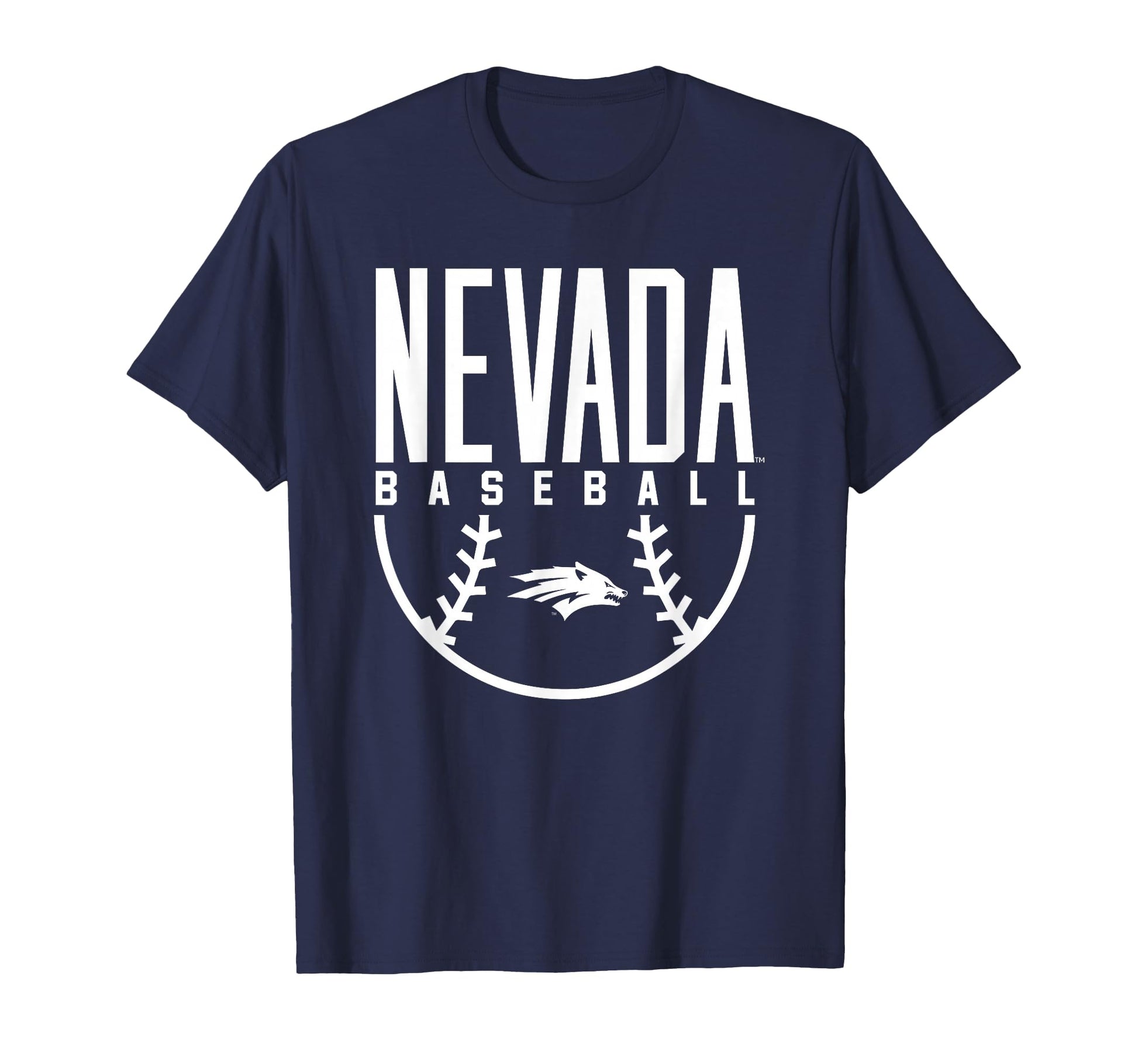 University Nevada Reno Wolf Pack Baseball T-Shirt - Novelty Apparel Unisex - T-Shirt, Sweatshirt, Hoodie