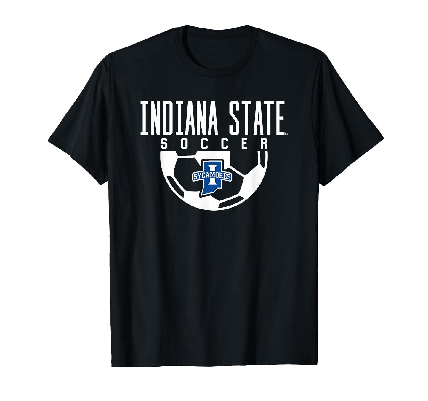 Indiana State University Sycamores Soccer T-Shirt - Trendy Graphic Unisex - T-Shirt, Sweatshirt, Hoodie