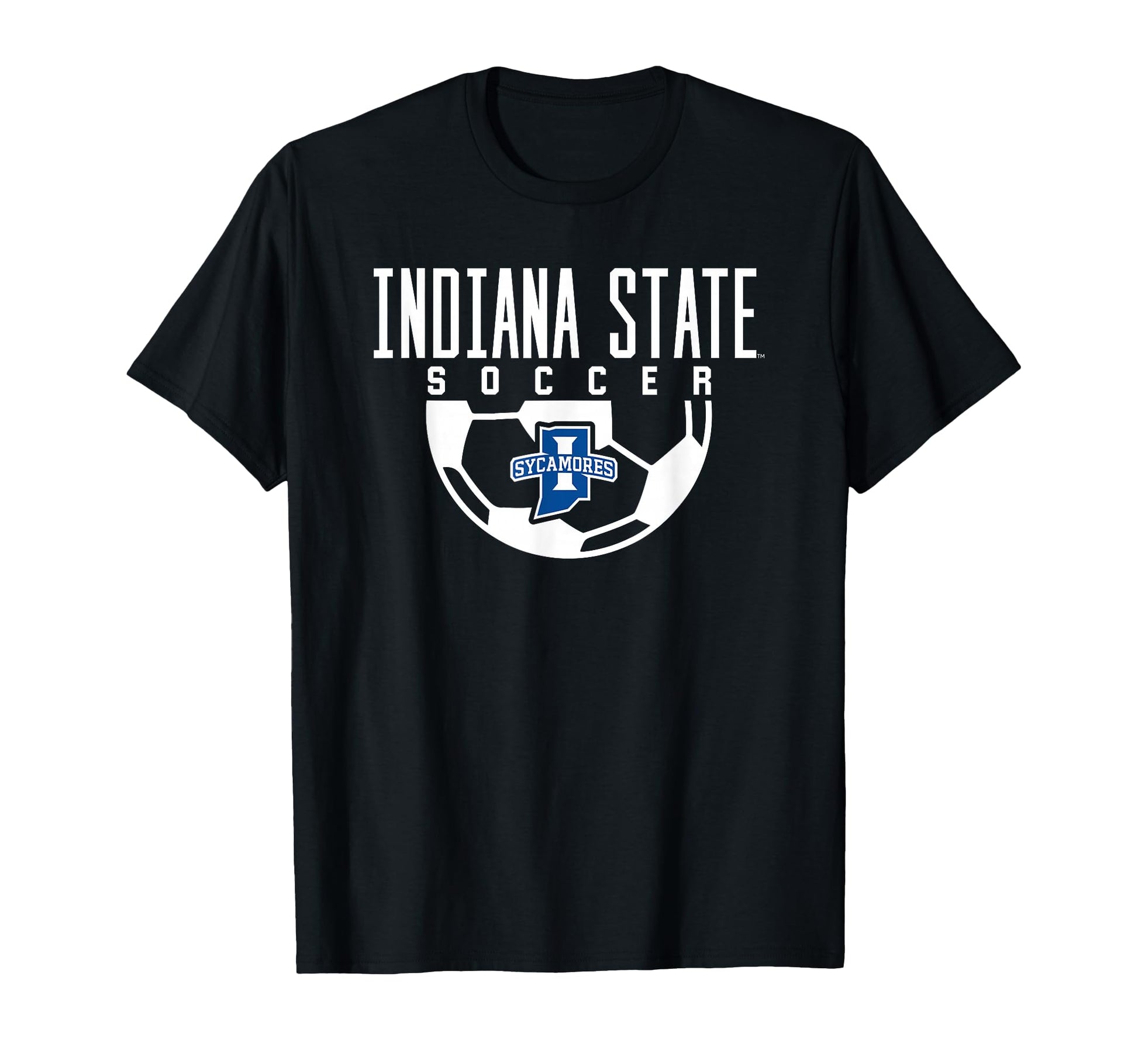 Indiana State University Sycamores Soccer T-Shirt - Trendy Graphic Unisex - T-Shirt, Sweatshirt, Hoodie