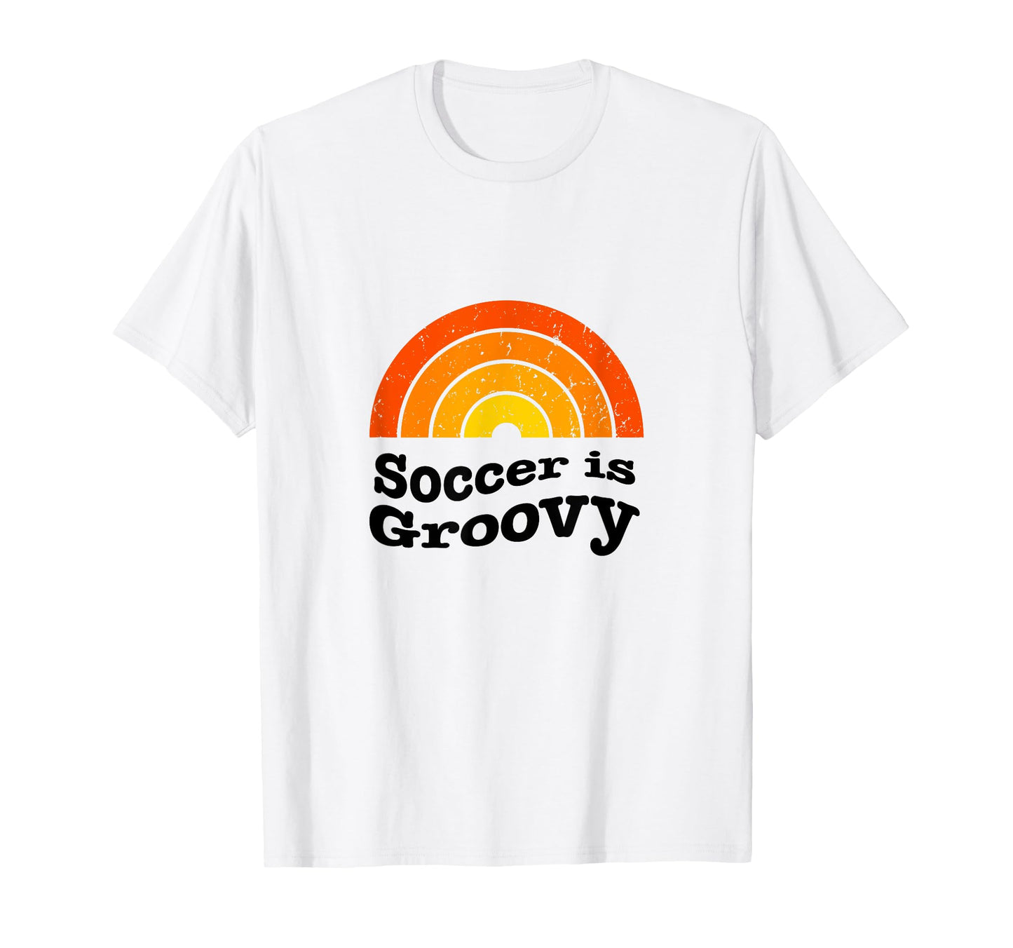 Soccer Is Groovy 60S Soccer Player T-Shirt - Aesthetic Graphic Unisex - T-Shirt, Sweatshirt, Hoodie