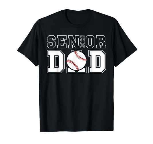 Baseball Senior Dad Senior Baseball T-Shirt - Fun Novelty Design Men Women - T-Shirt, Sweatshirt, Hoodie