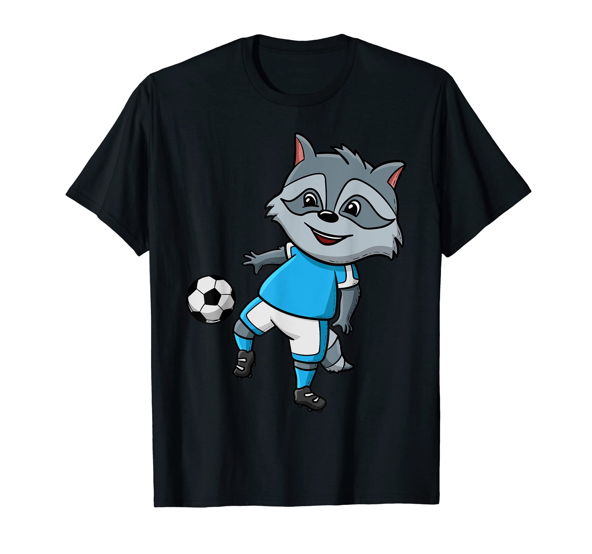 Raccoon Whisperer Goalkeeper Striker T-Shirt - Custom Art Print for Adults - T-Shirt, Sweatshirt, Hoodie