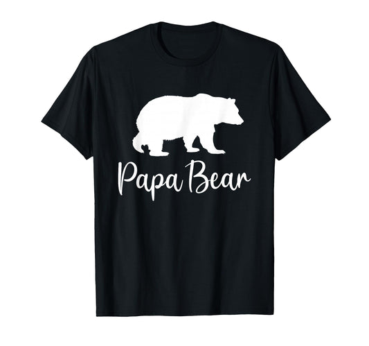 Bear Papa Best Dad Gifts Fathers Day T-Shirt - Streetwear Style for Adults - T-Shirt, Sweatshirt, Hoodie