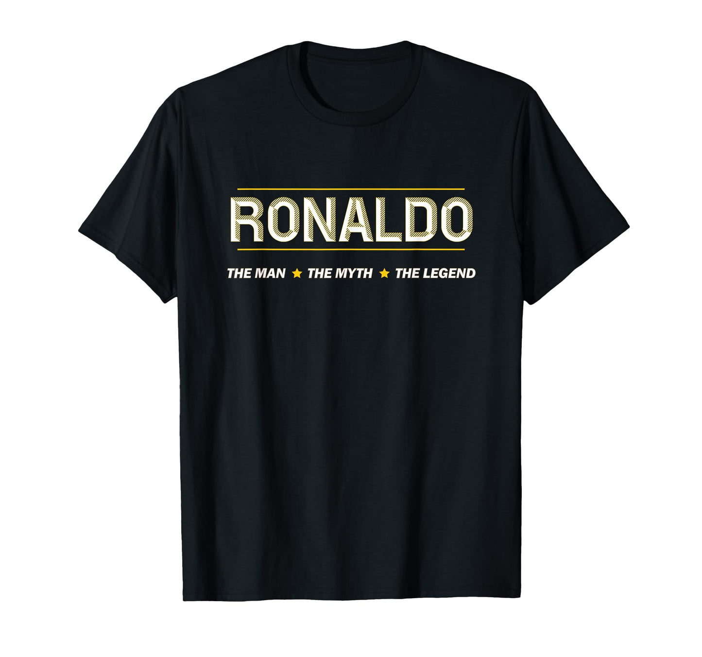 Ronaldo Myth Legend Mythos Legend Name T-Shirt - Minimalist Print Men Women - T-Shirt, Sweatshirt, Hoodie