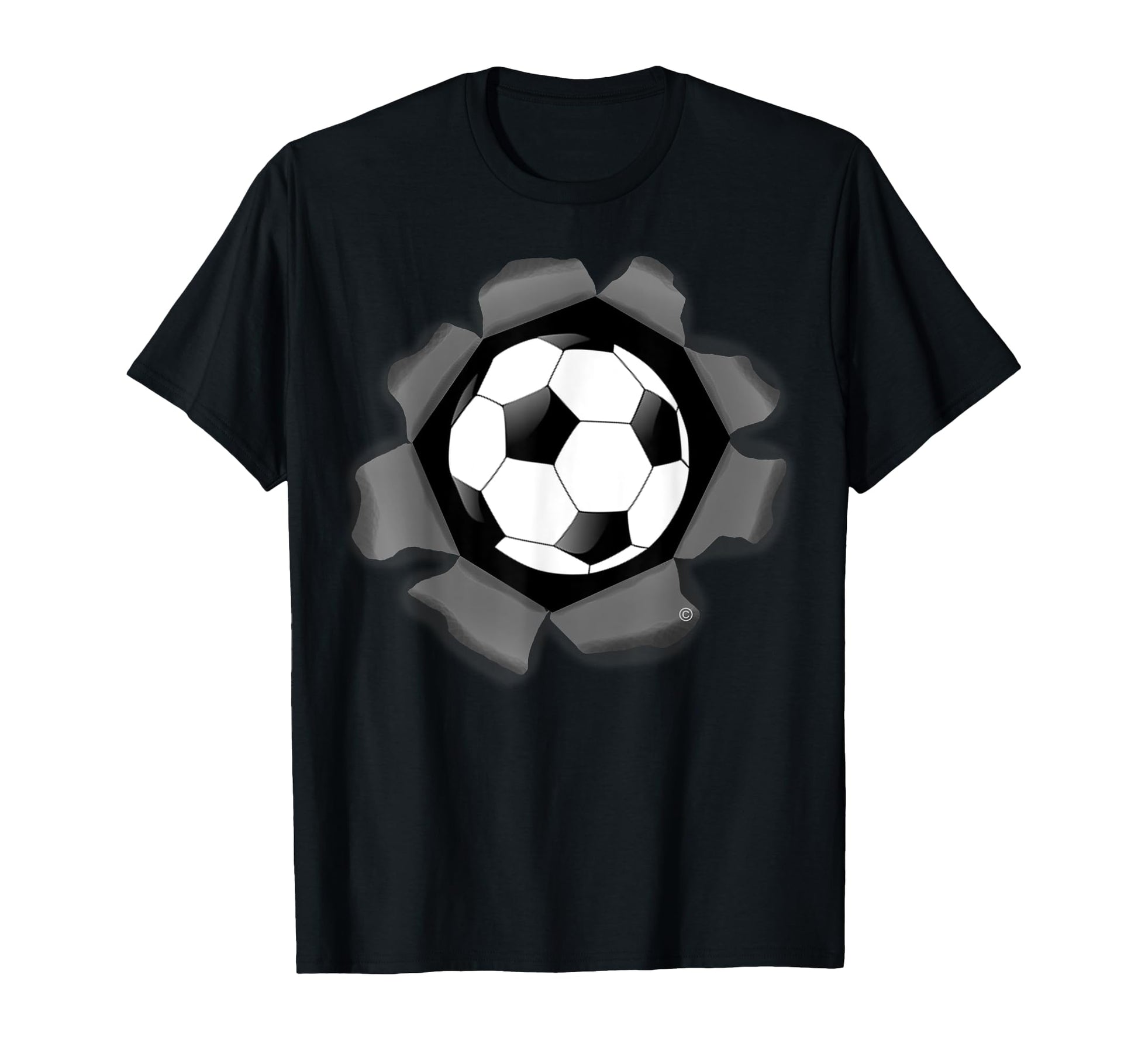 Funny Soccer Ball Burst Adults T-Shirt - Novelty Apparel Unisex - T-Shirt, Sweatshirt, Hoodie