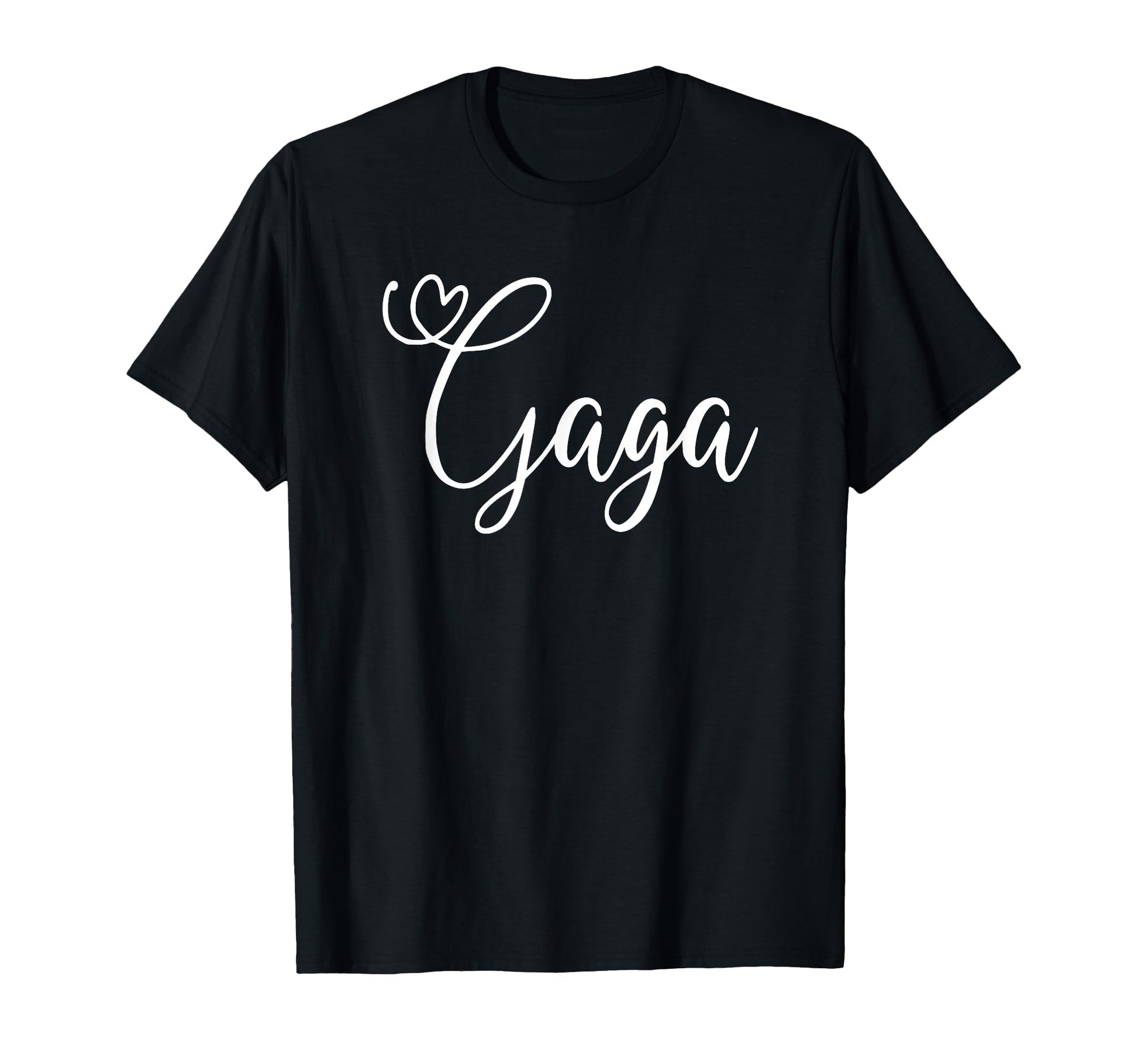 Gaga Heart Grandma T-Shirt - Fun Novelty Design for Adults - T-Shirt, Sweatshirt, Hoodie