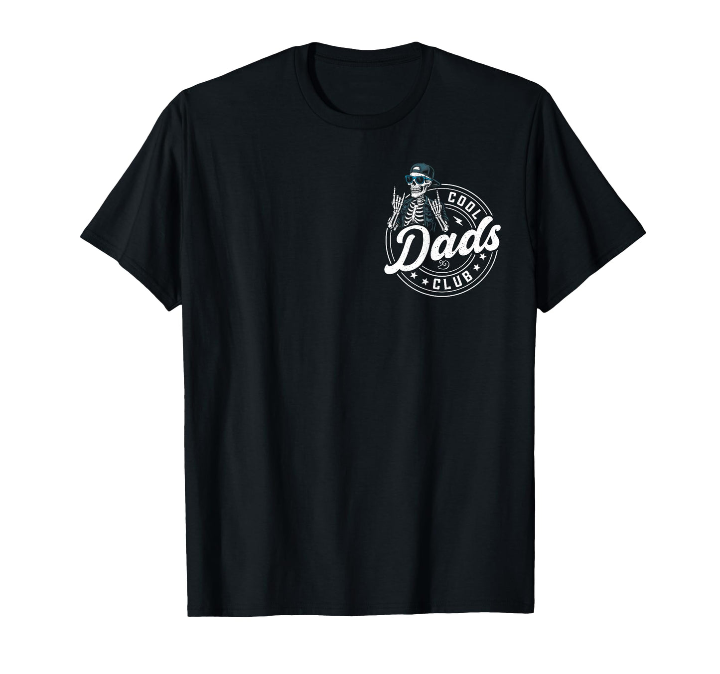 Funny Dads Club Skeleton Dad Fathers Day T-Shirt - Unique Graphic Men Women - T-Shirt, Sweatshirt, Hoodie