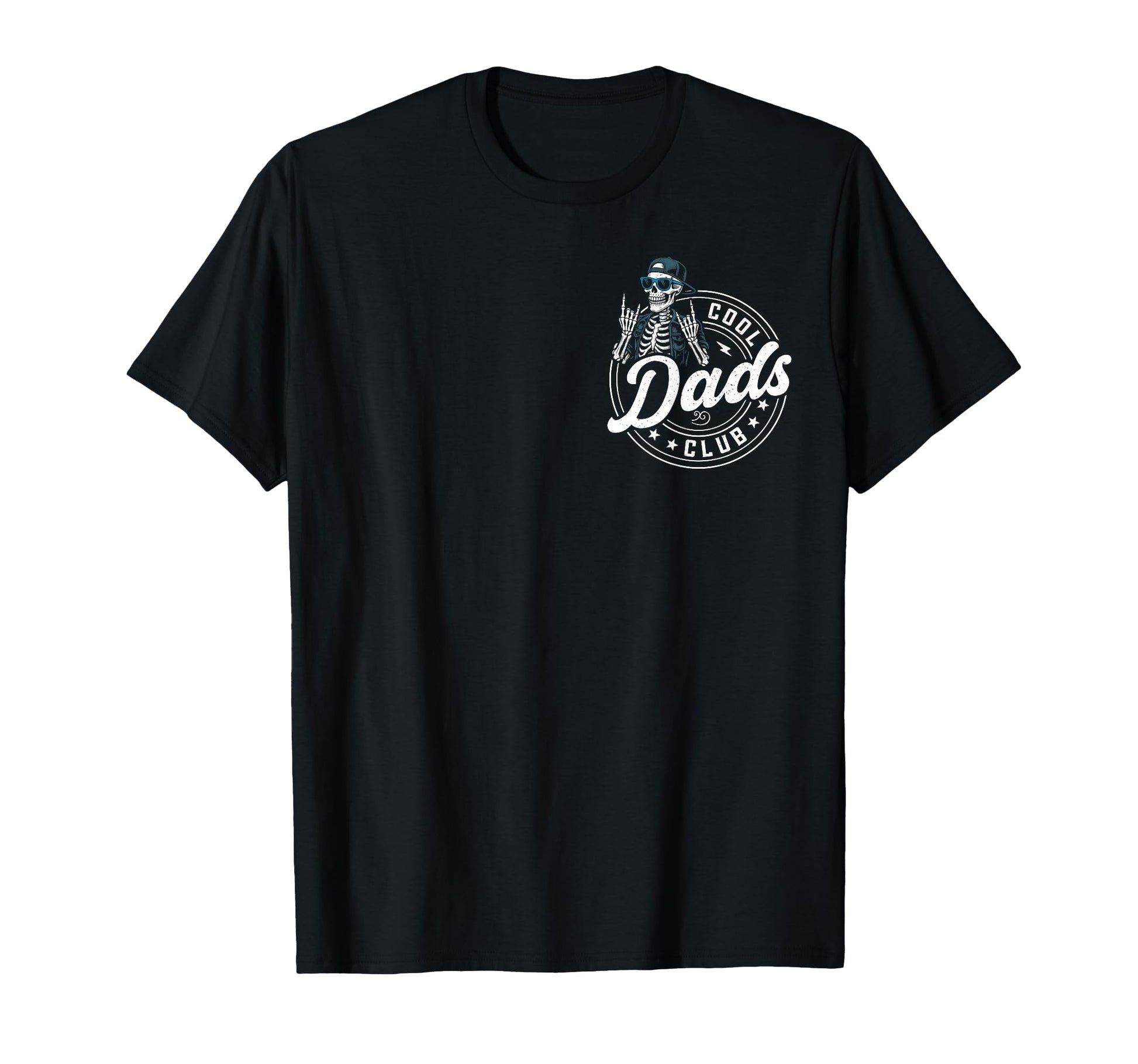 Funny Dads Club Skeleton Dad Fathers Day T-Shirt - Unique Graphic Men Women - T-Shirt, Sweatshirt, Hoodie