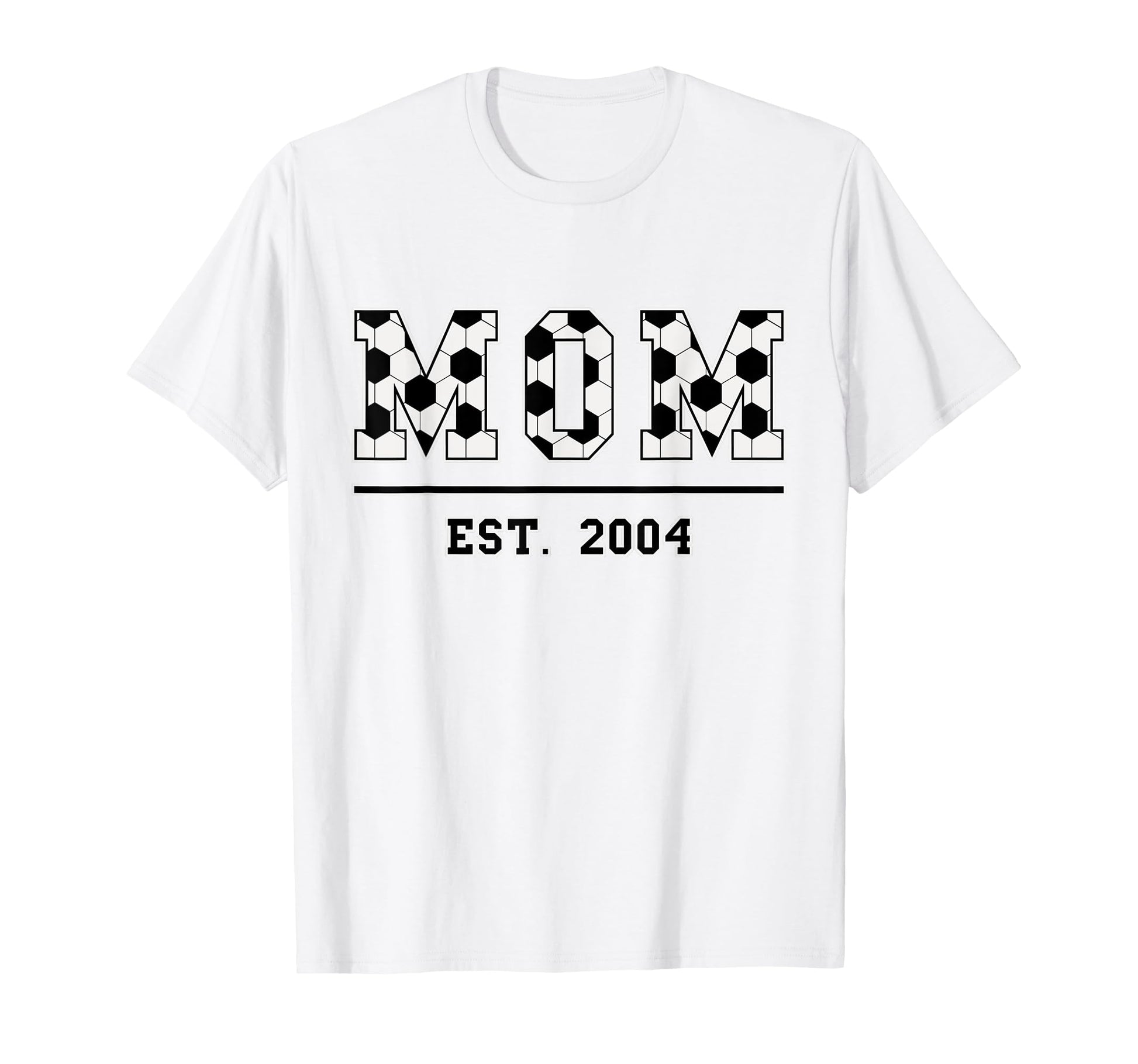 Mom Est 2004 Funny Sports Year T-Shirt - Graphic Print for Adults - T-Shirt, Sweatshirt, Hoodie