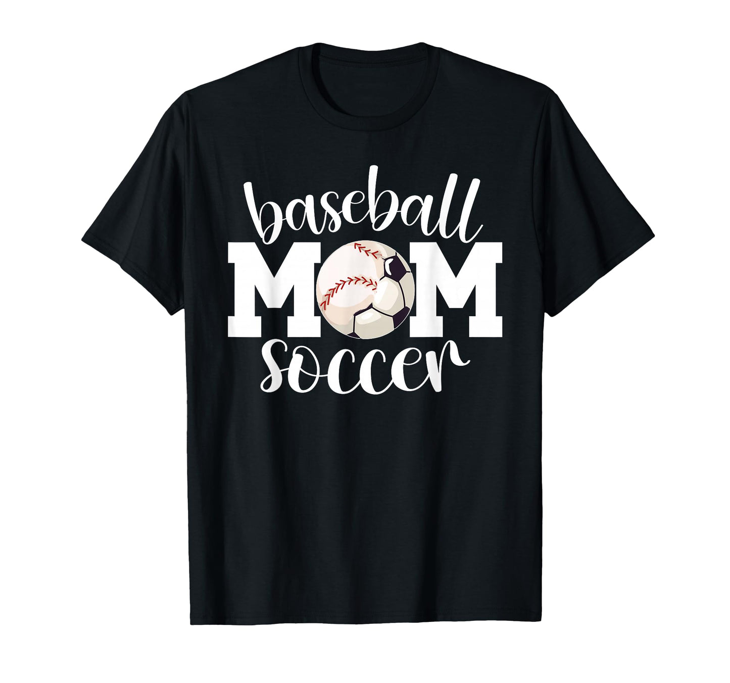 Soccer Baseball Mom Ballers Baseball T-Shirt - Novelty Apparel for Adults - T-Shirt, Sweatshirt, Hoodie