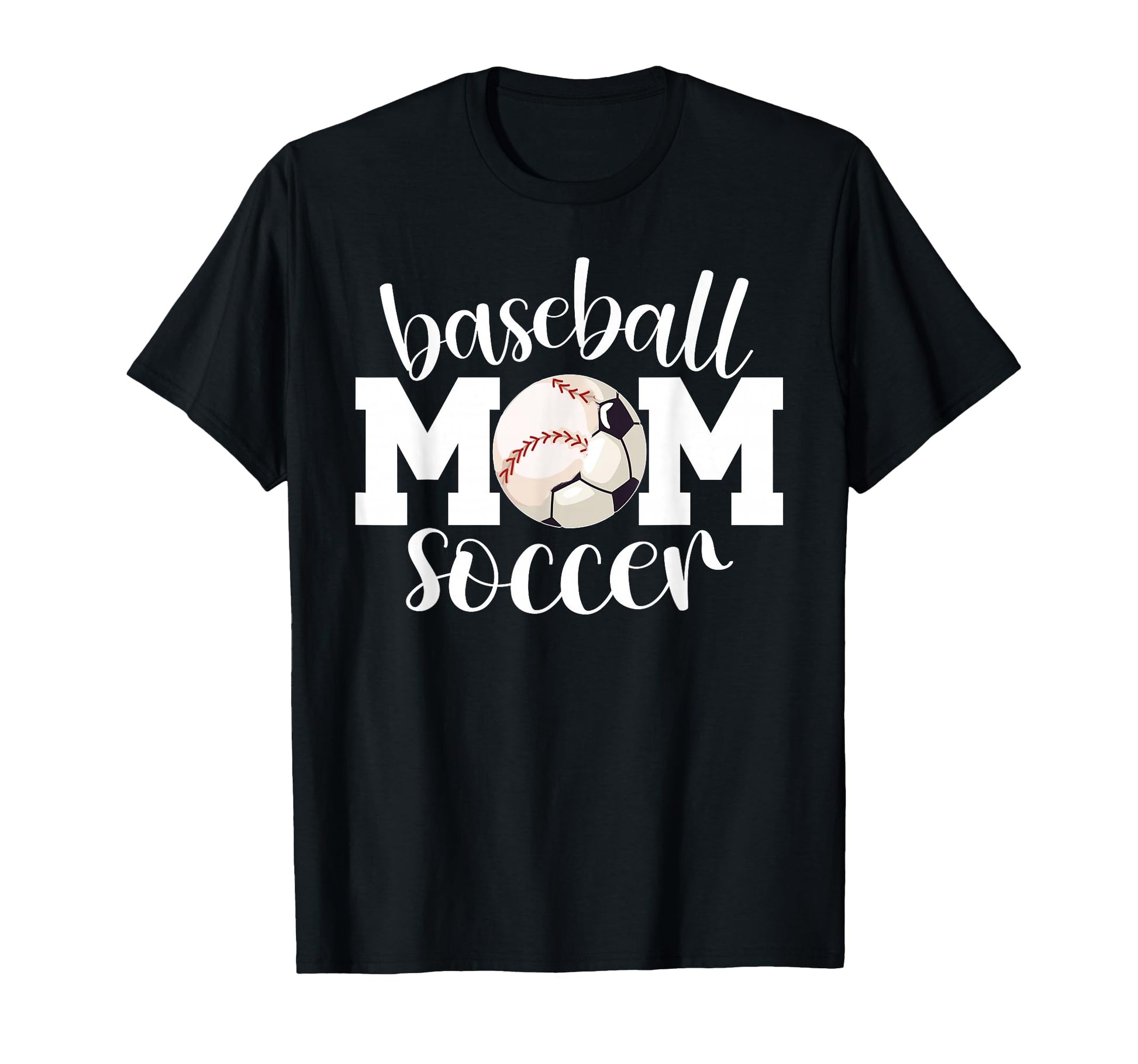 Soccer Baseball Mom Ballers Baseball T-Shirt - Novelty Apparel for Adults - T-Shirt, Sweatshirt, Hoodie