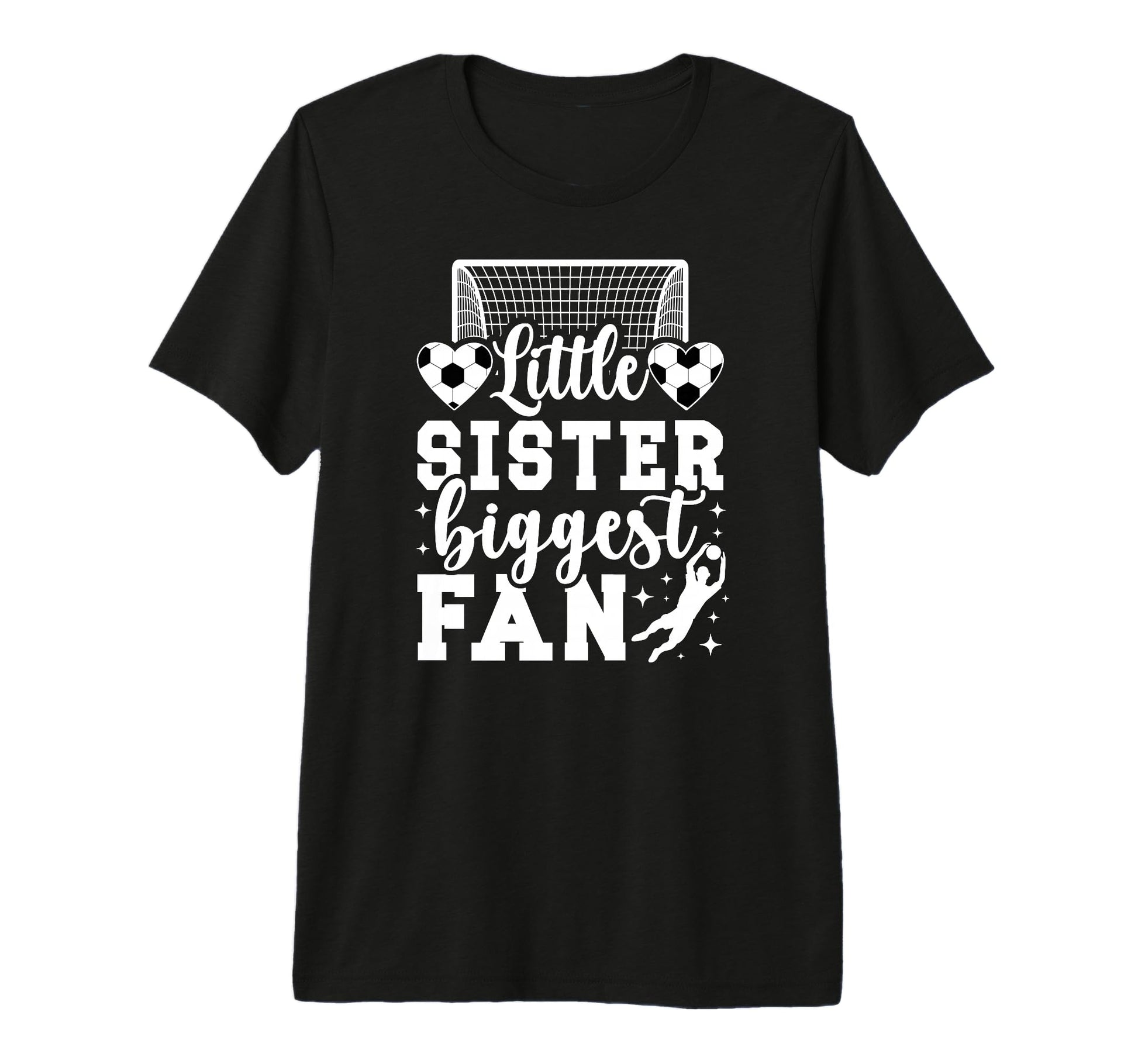 Little Sister Soccer Goalie Sister T-Shirt - Streetwear Style Men Women - T-Shirt, Sweatshirt, Hoodie