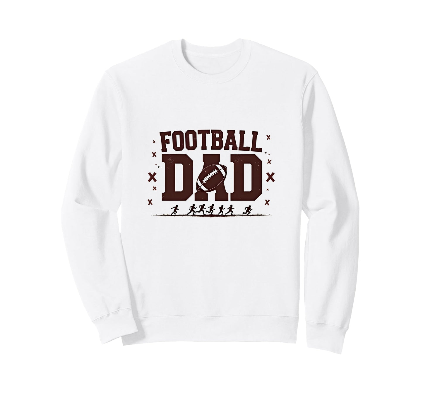 Football Dad Proud Senior Soccer Sweatshirt - Custom Art Print Unisex - T-Shirt, Sweatshirt, Hoodie