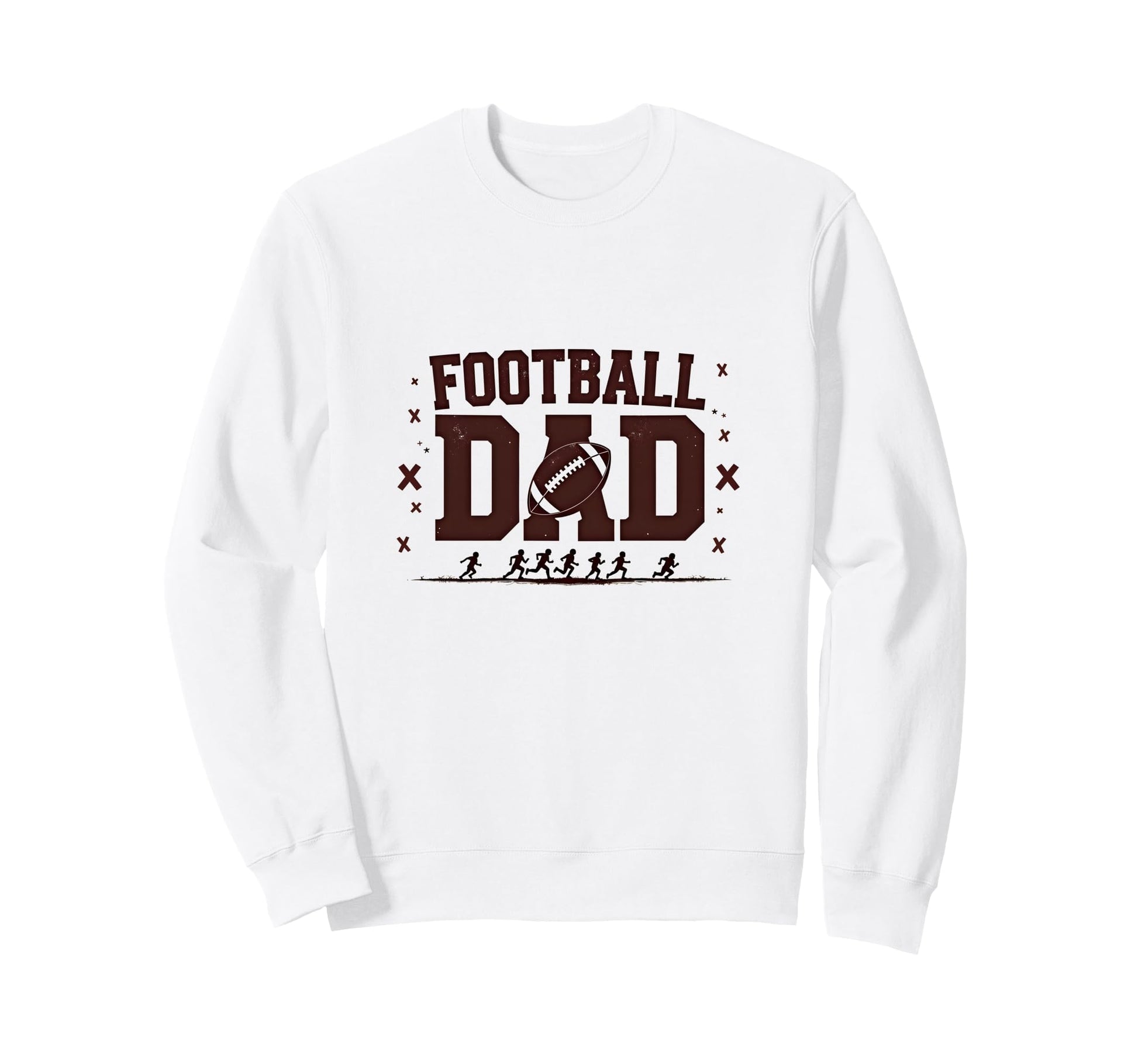 Football Dad Proud Senior Soccer Sweatshirt - Custom Art Print Unisex - T-Shirt, Sweatshirt, Hoodie