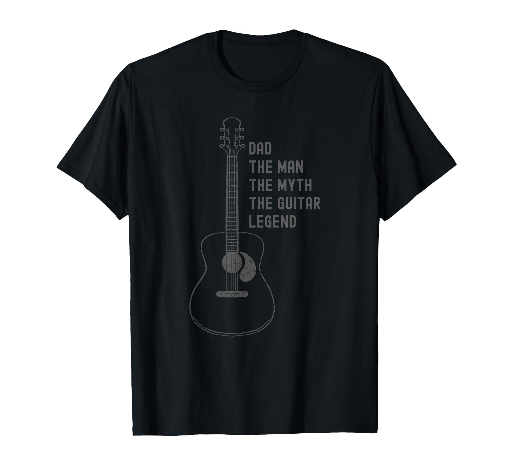 Dad Myth Guitar Legend Guitar Dad T-Shirt - Trendy Graphic Unisex - T-Shirt, Sweatshirt, Hoodie