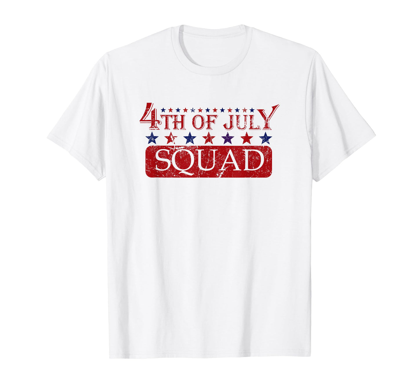 4Th July Squad Patriotic 4Th July T-Shirt - Custom Art Print for Adults - T-Shirt, Sweatshirt, Hoodie