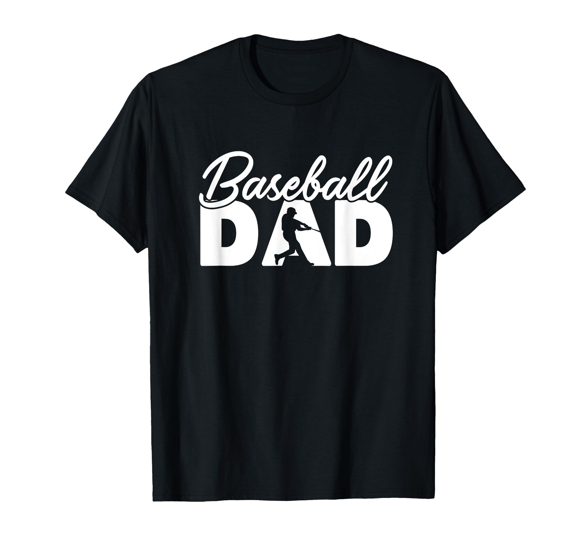 Baseball Funny Baseball Dad Father T-Shirt - Minimalist Print Men Women - T-Shirt, Sweatshirt, Hoodie
