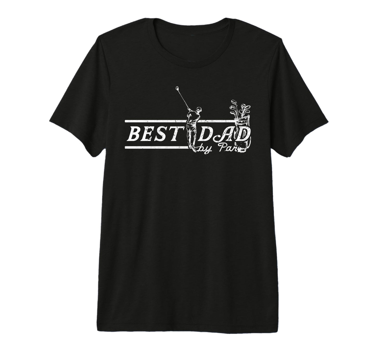Mens Best Dad Par Funny Mens T-Shirt - Fun Novelty Design for Adults - T-Shirt, Sweatshirt, Hoodie