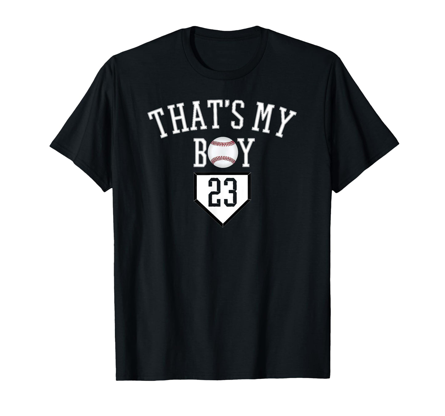 23 Thats My Baseball Number Baseball T-Shirt - Unique Graphic Men Women - T-Shirt, Sweatshirt, Hoodie